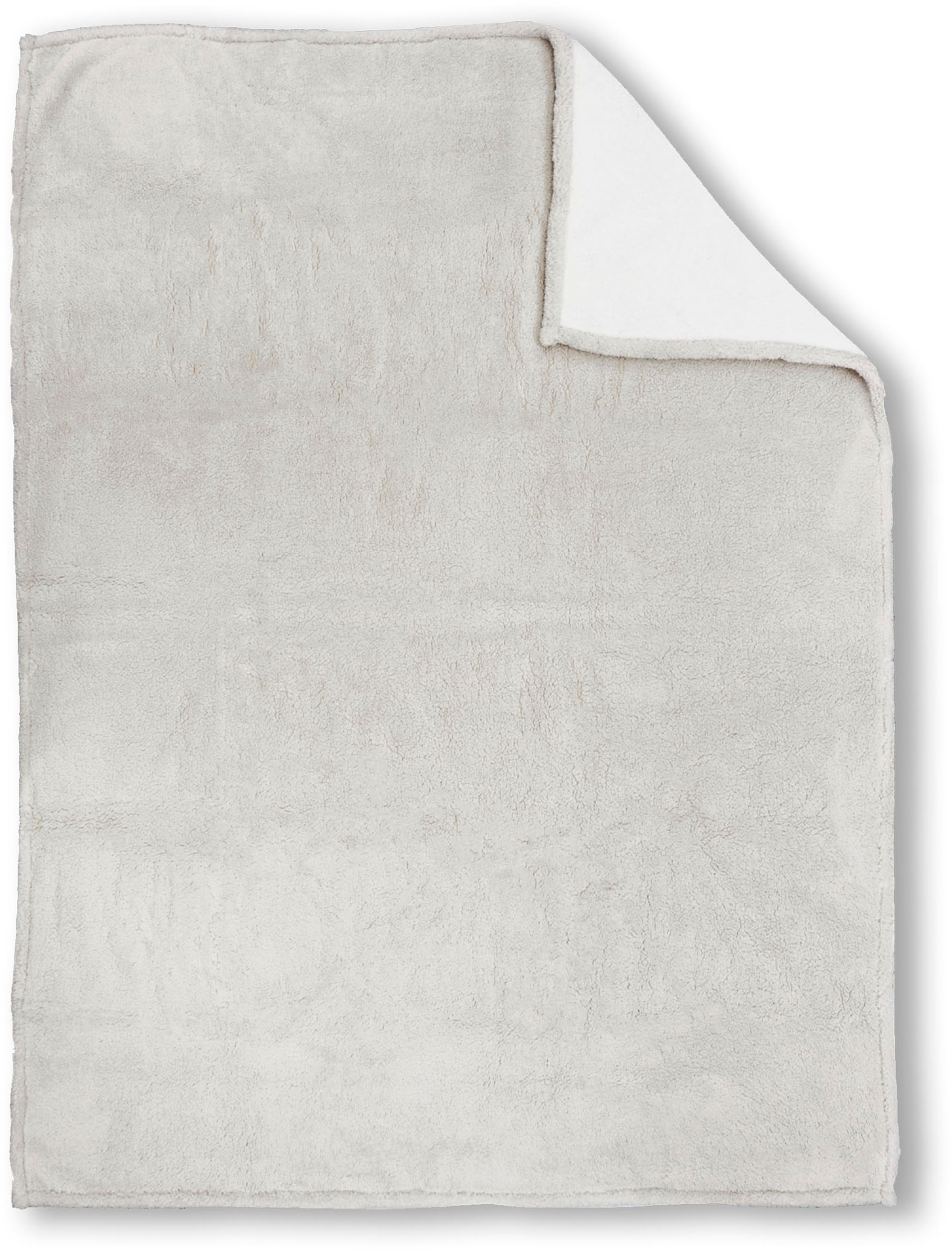 Biberna Tagesdecke "Tagesdecke Sherpa" Kuscheldecke, superweiche + warme Sherpa Wende-Decke
