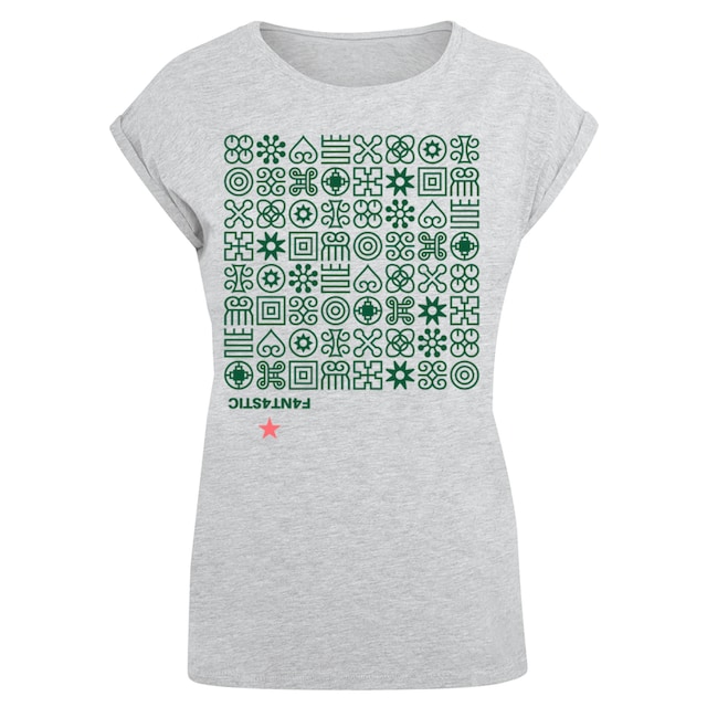 F4NT4STIC T-Shirt »Muster Grün Symbole«, Keine Angabe kaufen | BAUR