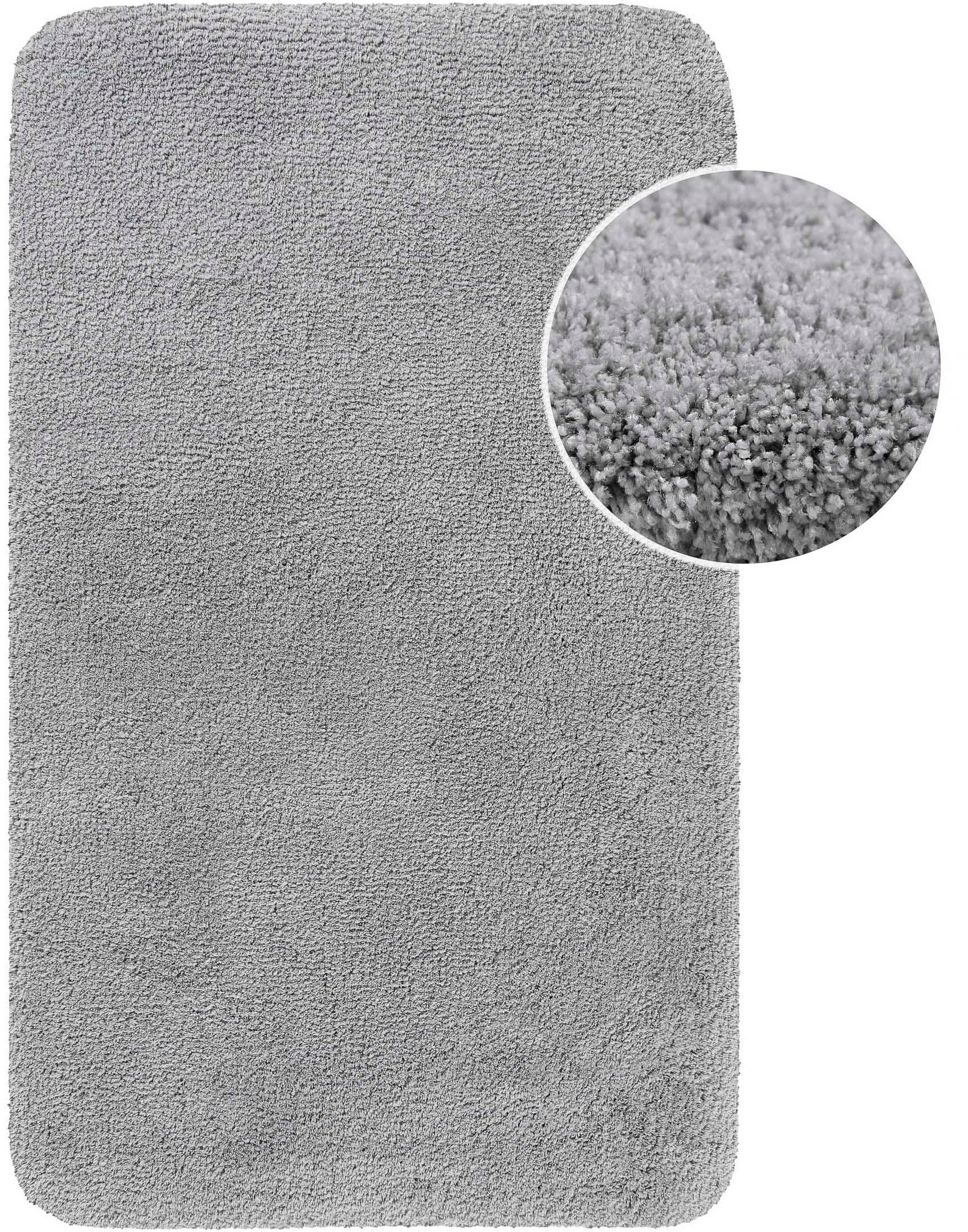 Homie Living Badematte "Porto Azzurro" Höhe 30 mm rutschhemmend beschichtet günstig online kaufen