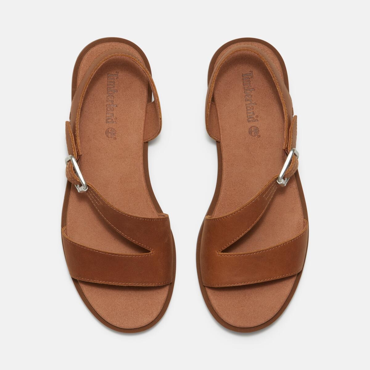 Timberland Sandales Calista Bay Backstrap Rust Full Grain EU 42 Femme 4