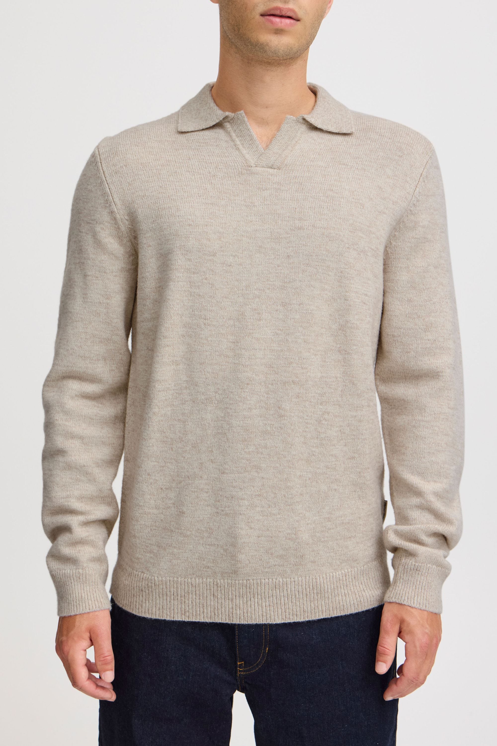 Casual Friday Strickfleece-Pullover »Strickpullover CFKARL polo knit«