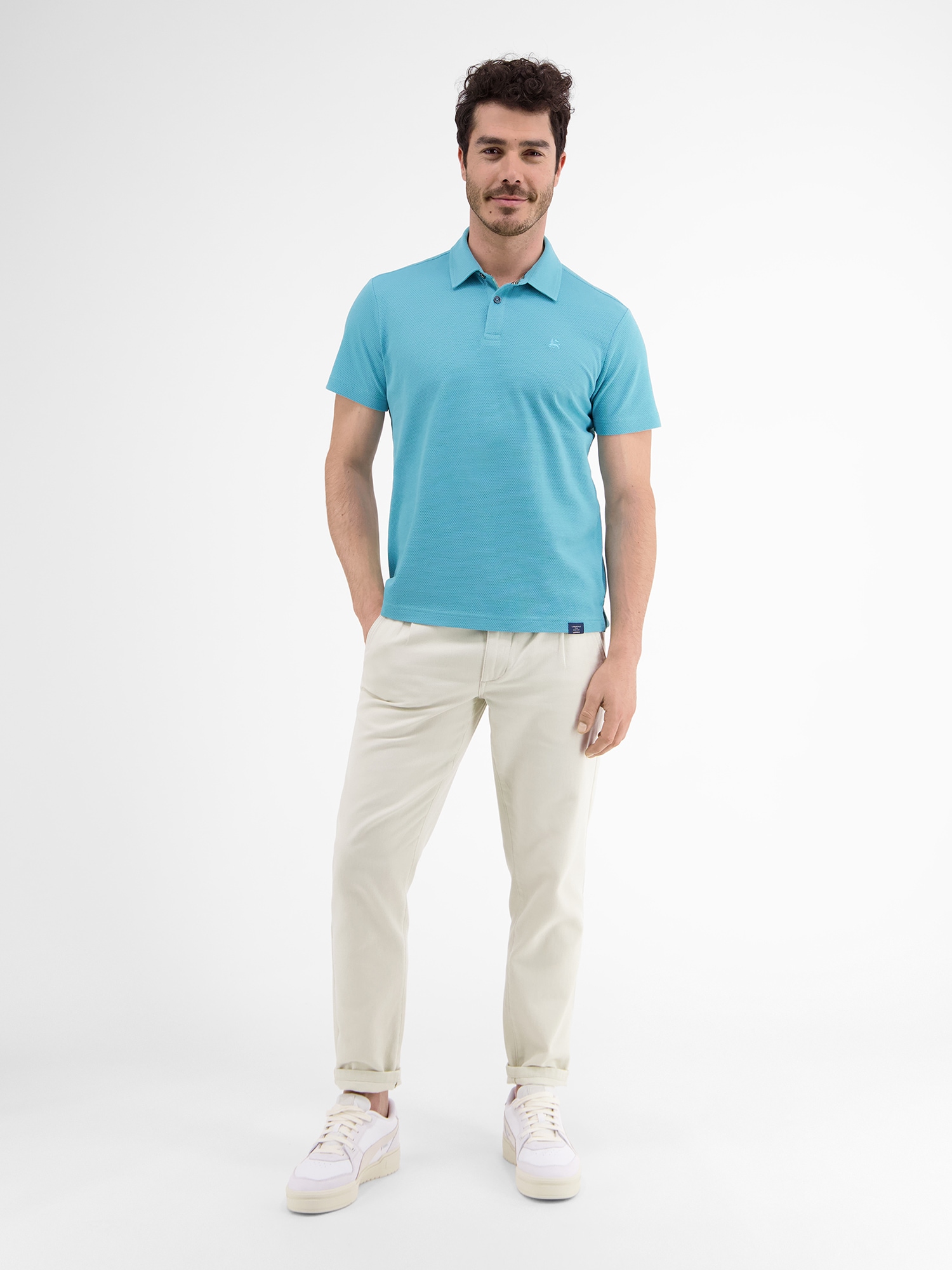 LERROS Poloshirt »LERROS Waffelpiqué-Poloshirt«