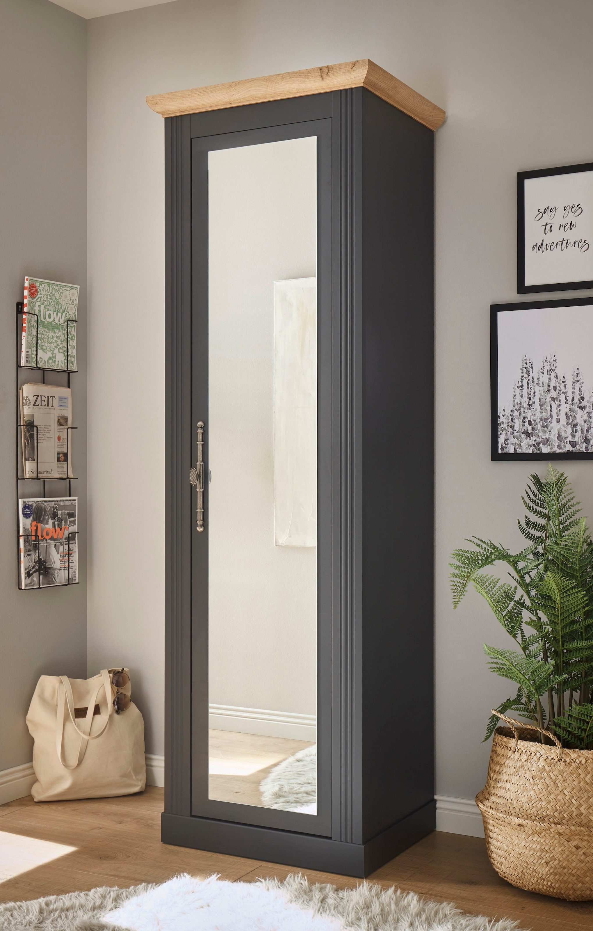 Home affaire Schuhschrank »WESTMINSTER TOPSELLER!«, (Höhe ca. 203 cm), im romantischen Landhausstil
