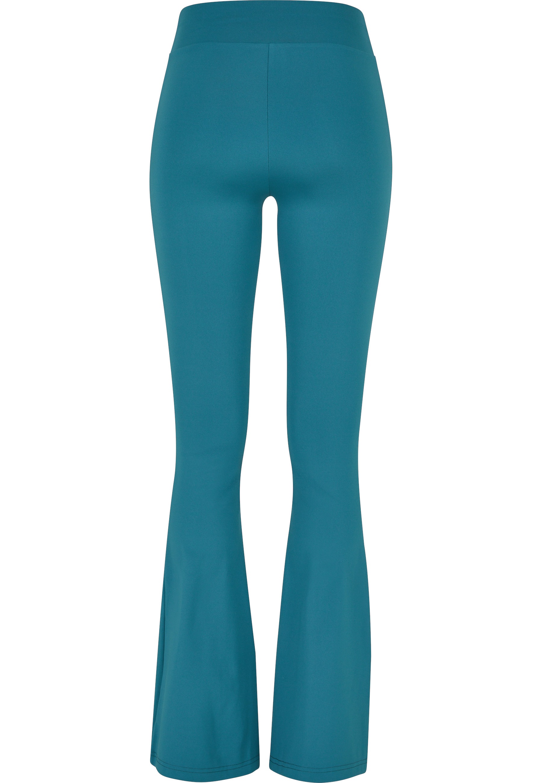 URBAN CLASSICS Leggings »Urban Classics Damen Ladies Recycled High Waist Flared Leggings«
