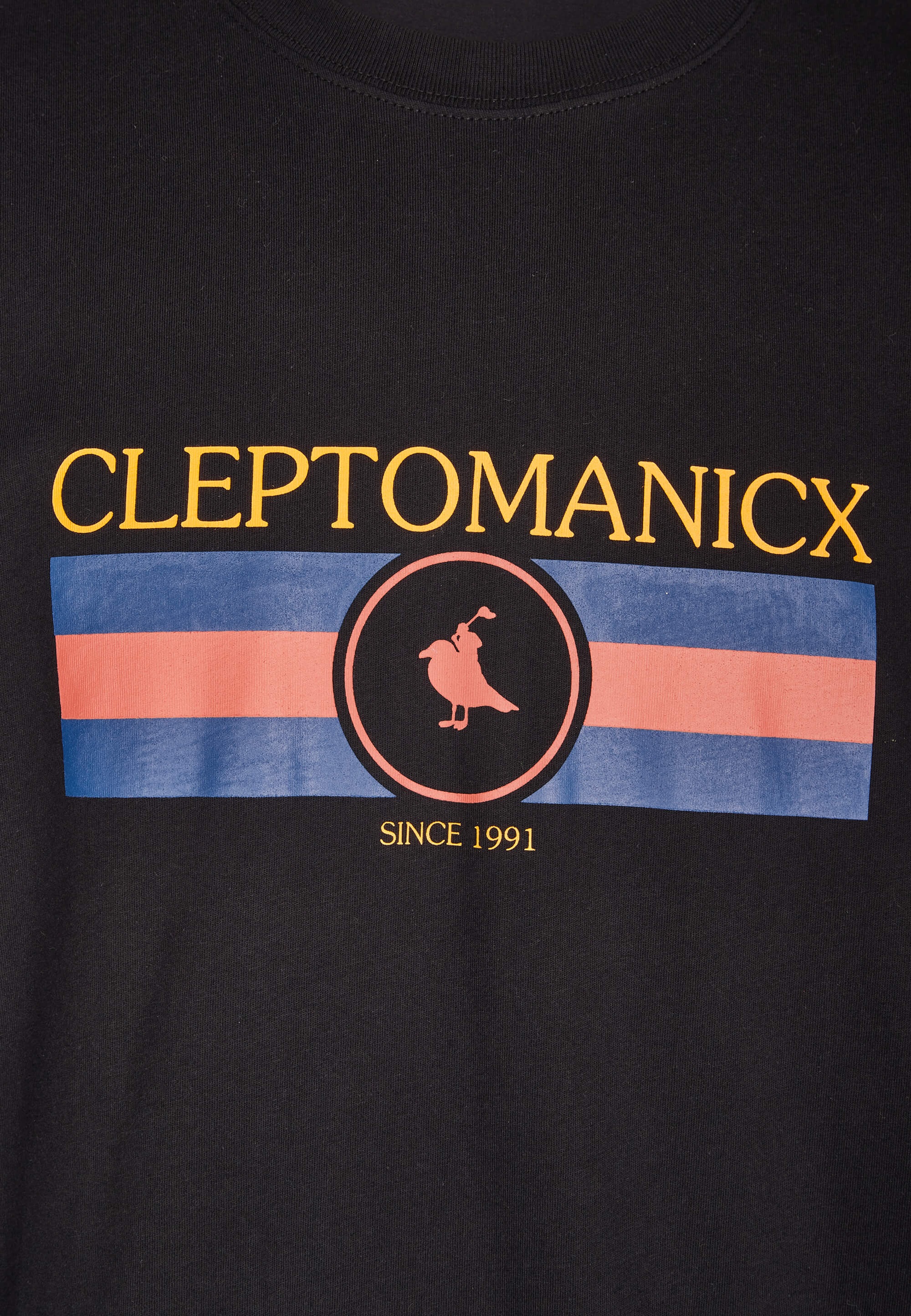 Cleptomanicx T-Shirt »Gulli«, mit Statement-Logo