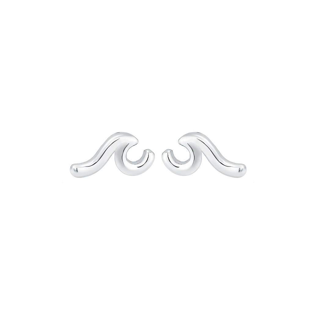 Elli Paar Ohrstecker »Wellen Wave Ohrringe Trend 925 Sterling Silber«