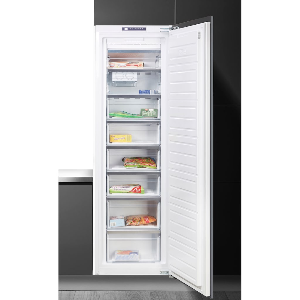 Sharp Einbaugefrierschrank »SJ-SE197E00X-EU«, 177 cm hoch, 54 cm breit