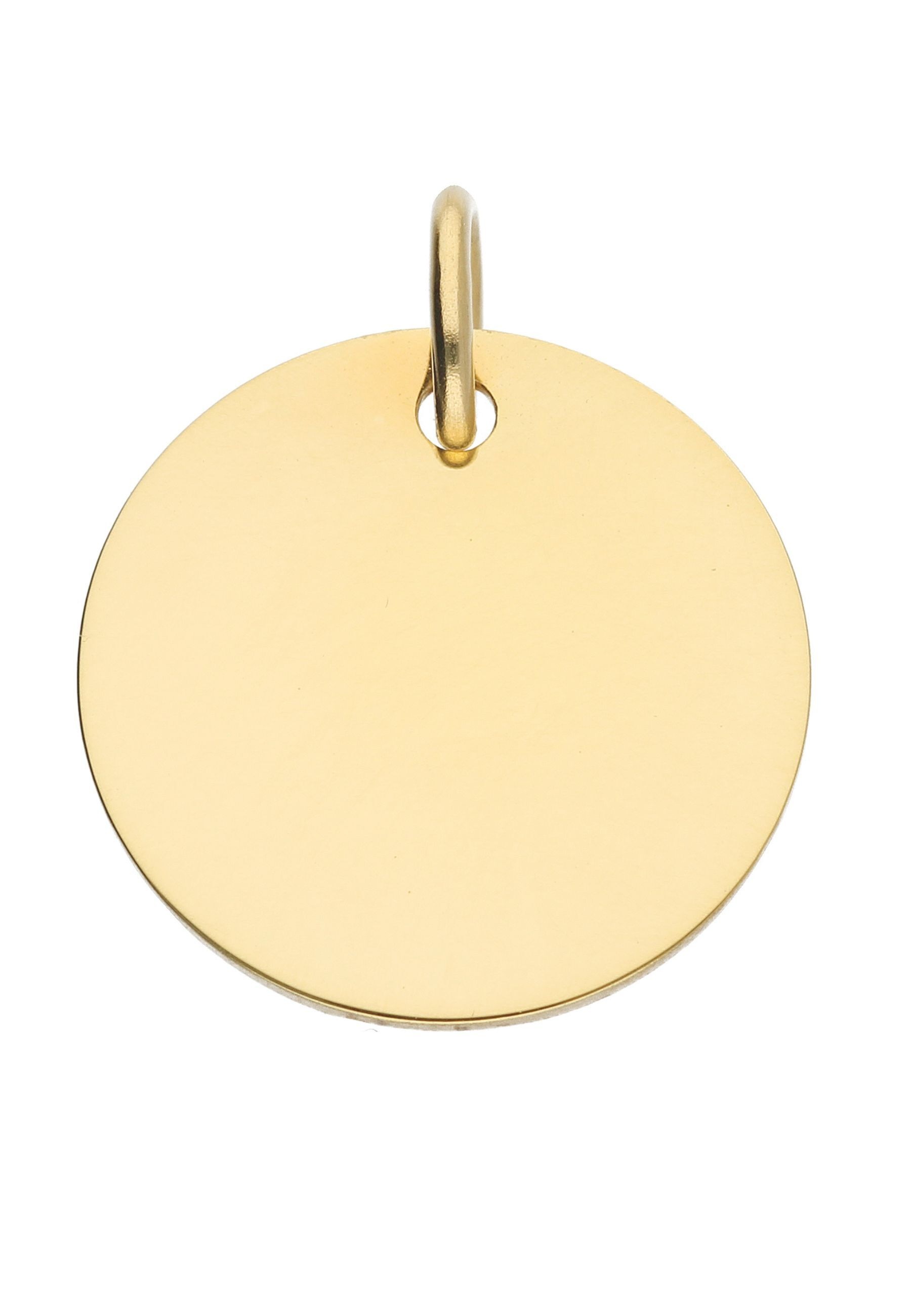 ADELIA'S 585 Gold Pendant Yellow Gold 14mm