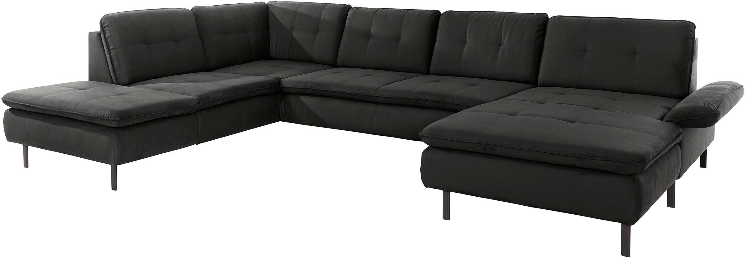 INOSIGN Wohnlandschaft »Birkholm U-Form« Armlehnverstellung, auch in Easy Clean Bezug - mit Wasser zu reinigen