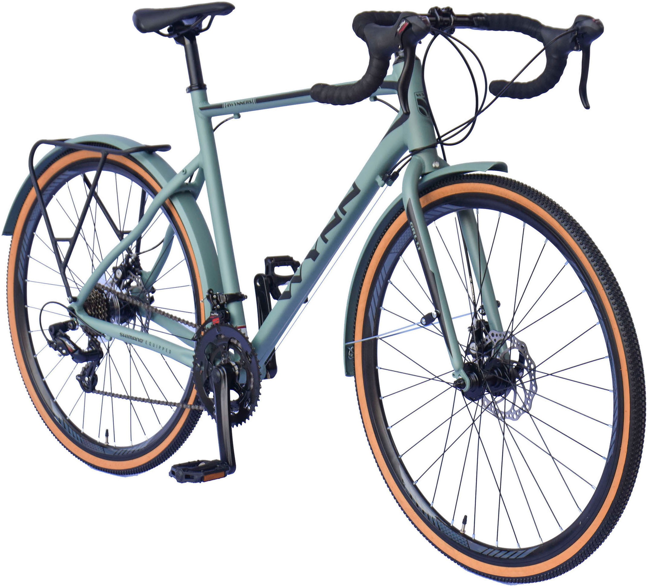 WYNN Gravelbike »GRL1.1« 14 Gang Shimano Tourney Schaltwerk Kettenschaltung