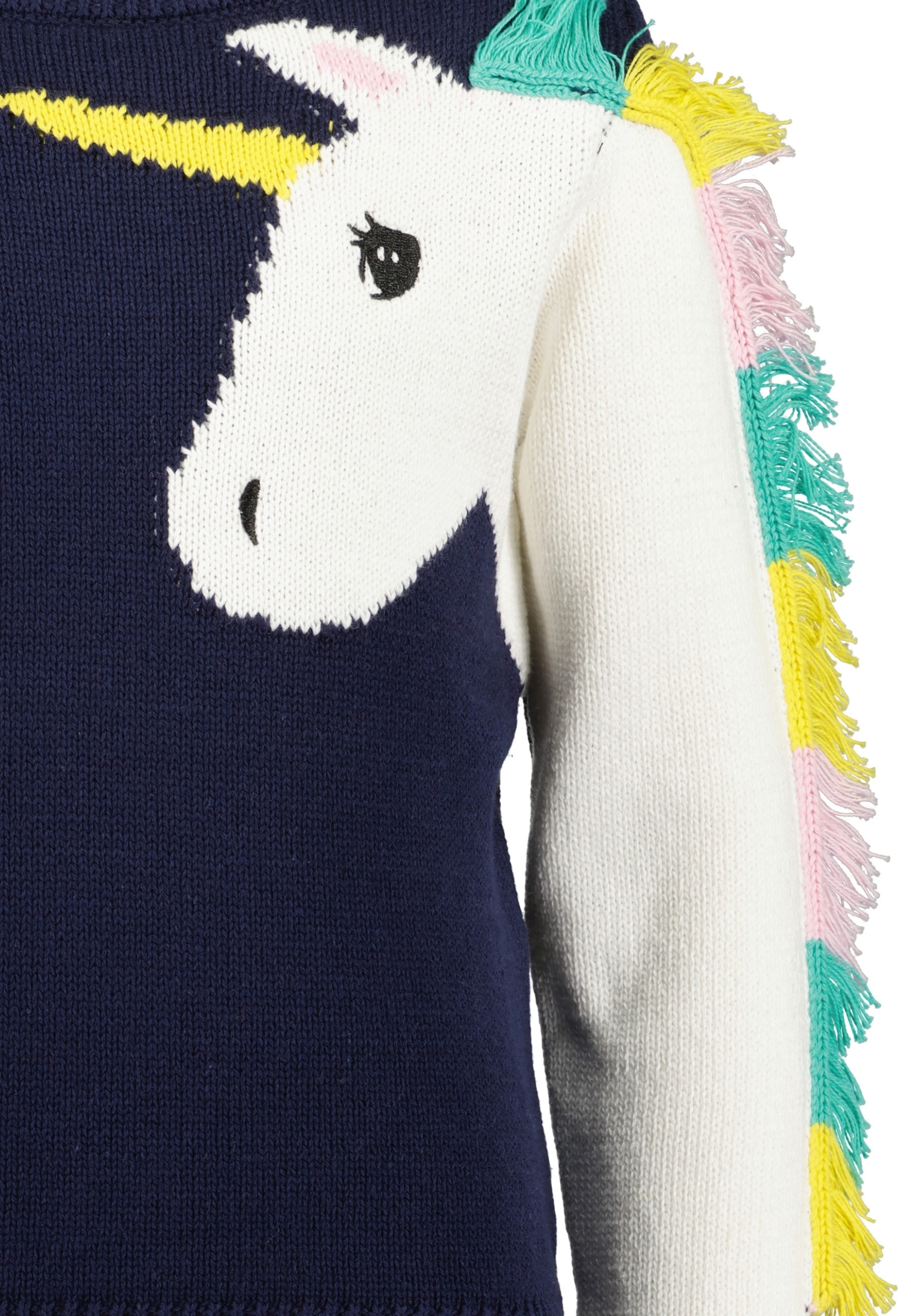 Blue Seven Strickpullover »Blue Seven Mädchen Pullover UNICORN«