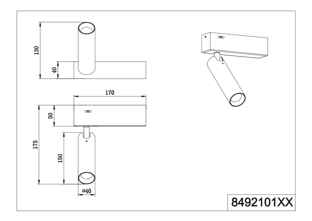 TRIO Leuchten LED Deckenstrahler »AMBALA, LED Spot, 500 Lumen CCT 2300/3000/4000K« LED-Board 1 Stk. Farbwechsler | warmweiß - kaltweiß in 3 Stufen dimmbar per Wandschalter, drehbar schwenkbar Spot