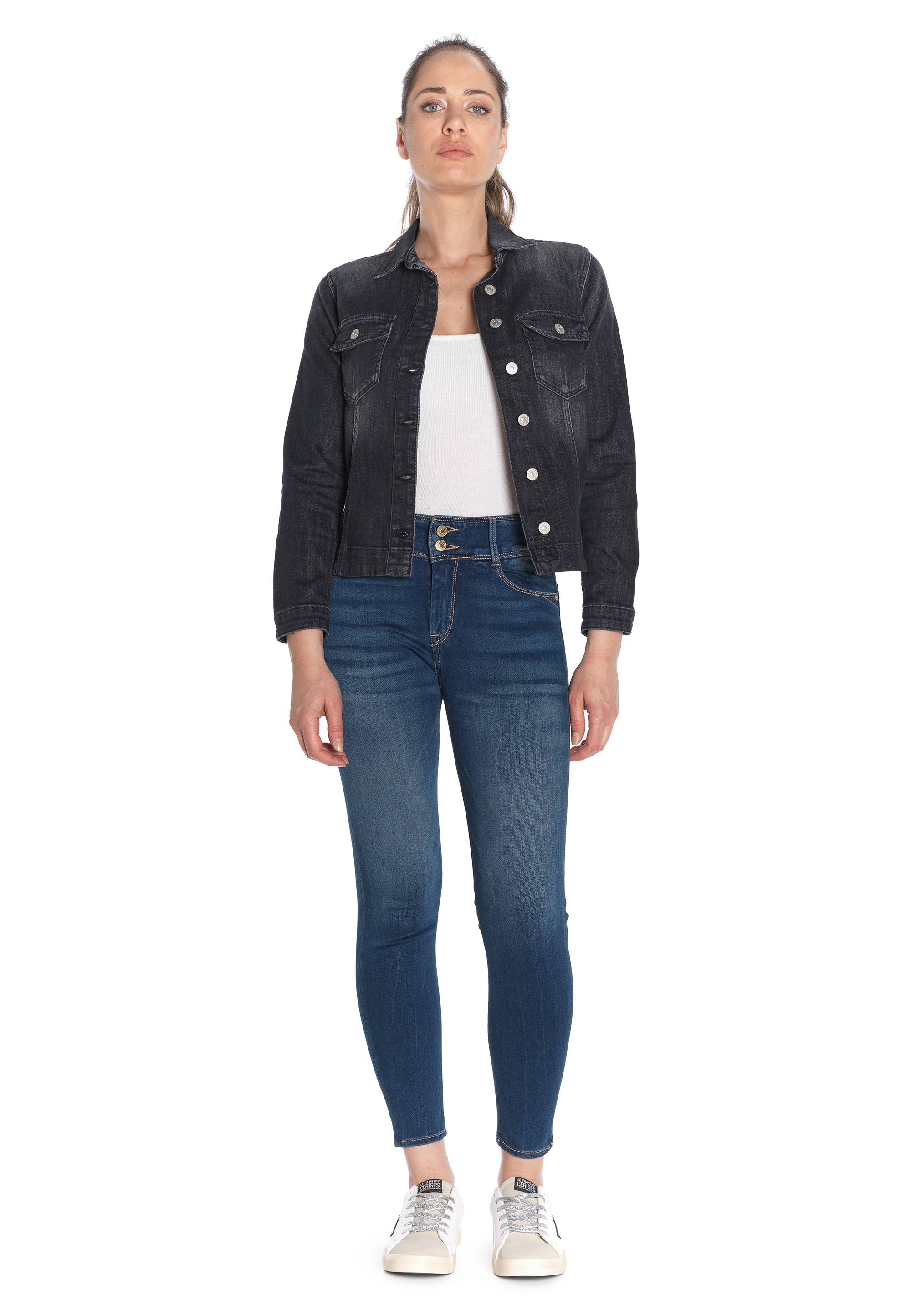 Le Temps Des Cerises Bequeme Jeans »ULTRPULC«, mit 7/8-Länge