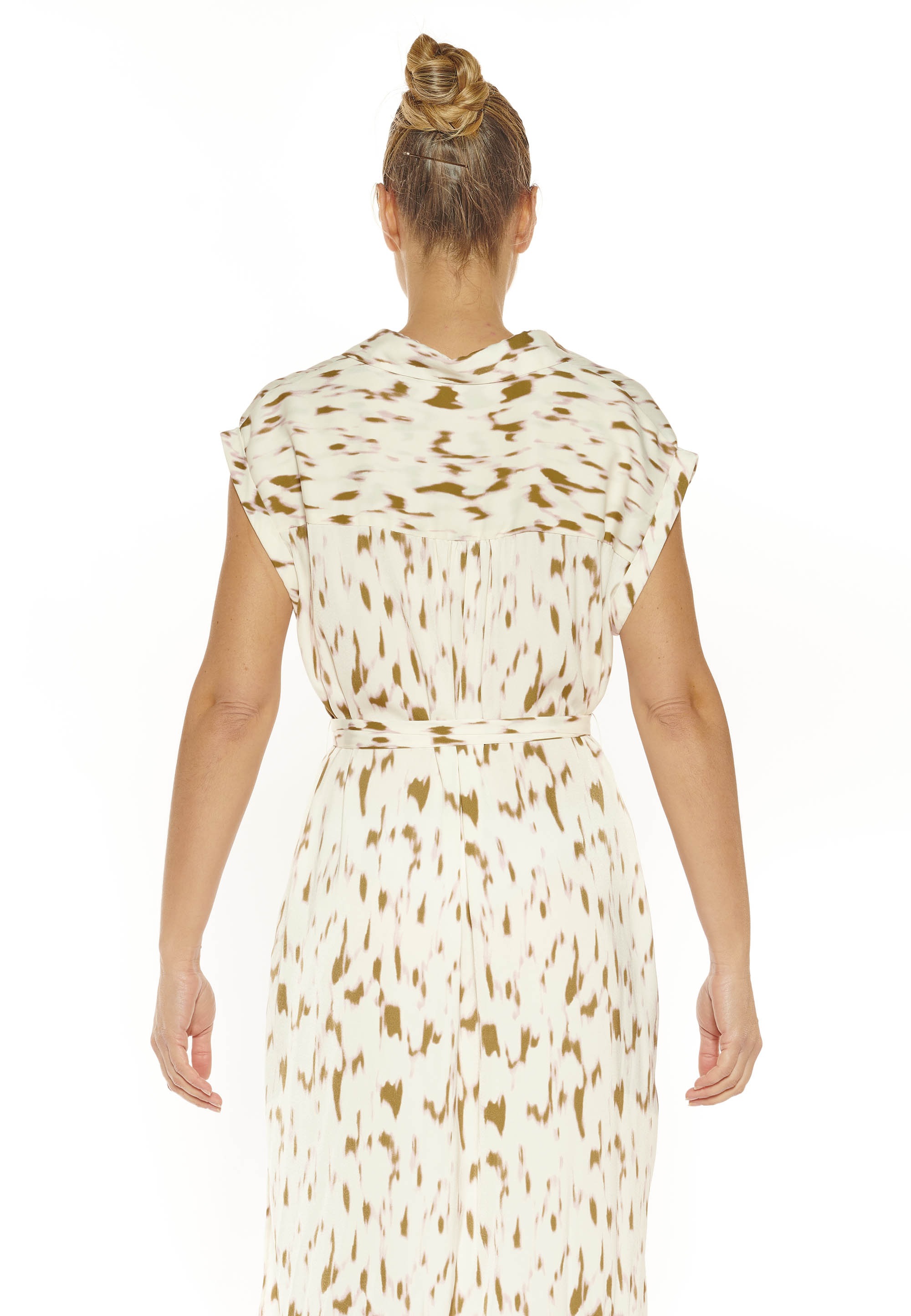 Le Temps Des Cerises Jerseykleid »SAHARA«, mit modischem Allover-Muster