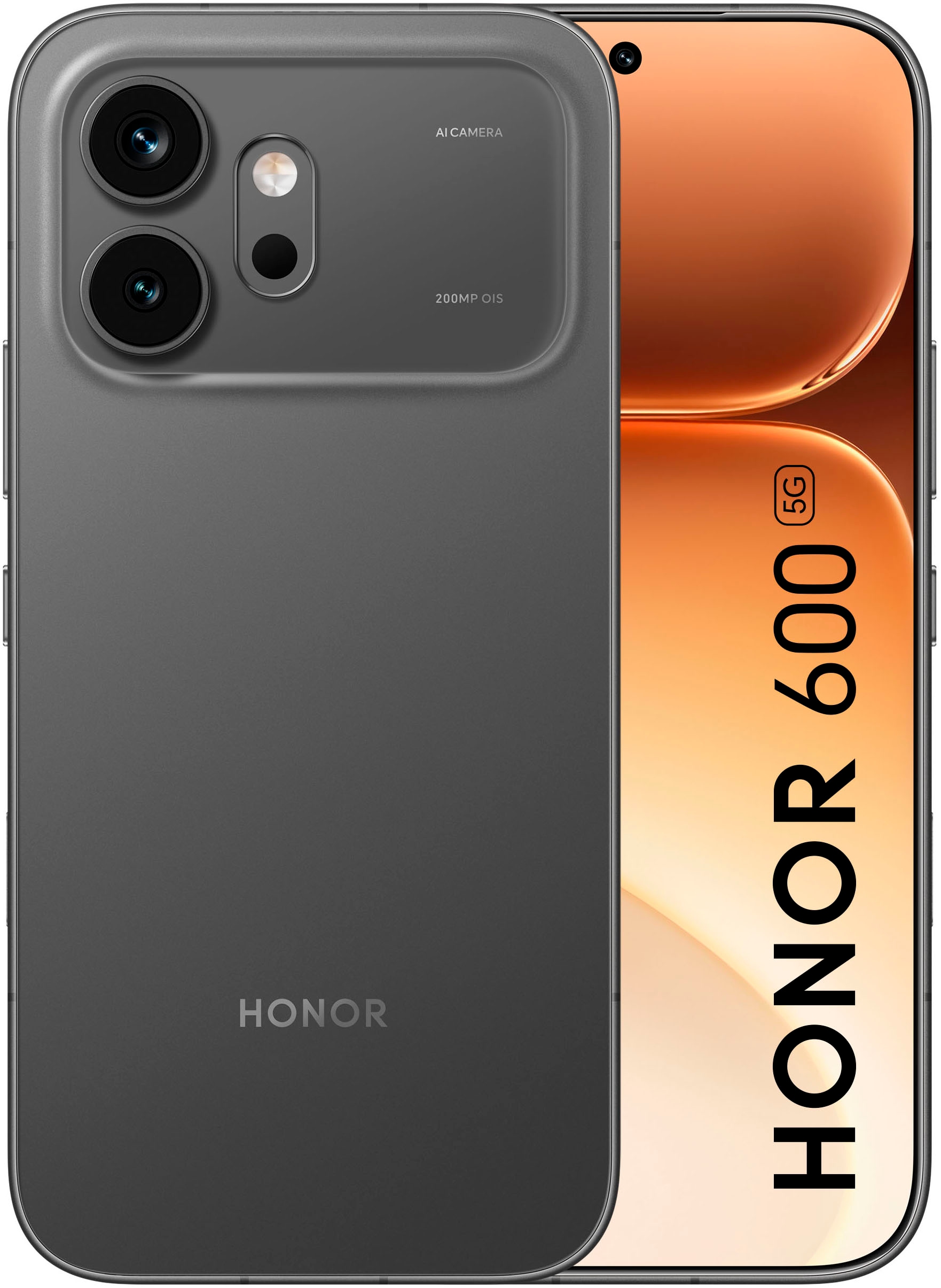 Honor Smartphone »600 8+256GB« Black
