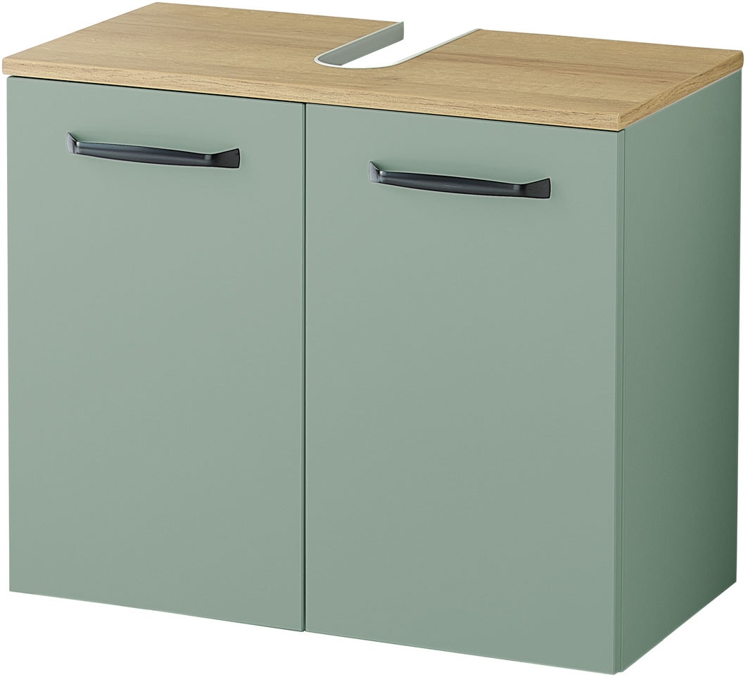 Saphir Waschbeckenunterschrank "Quickset 500, 2 Türen, Siphonausschnitt" günstig online kaufen