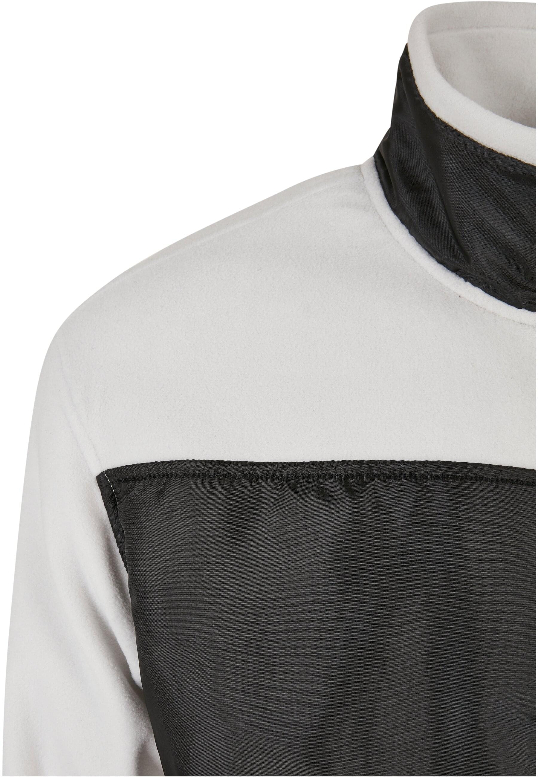 URBAN CLASSICS Fleecejacke »Urban Classics Herren Patched Micro Fleece Jacket«, (1 St.), ohne Kapuze