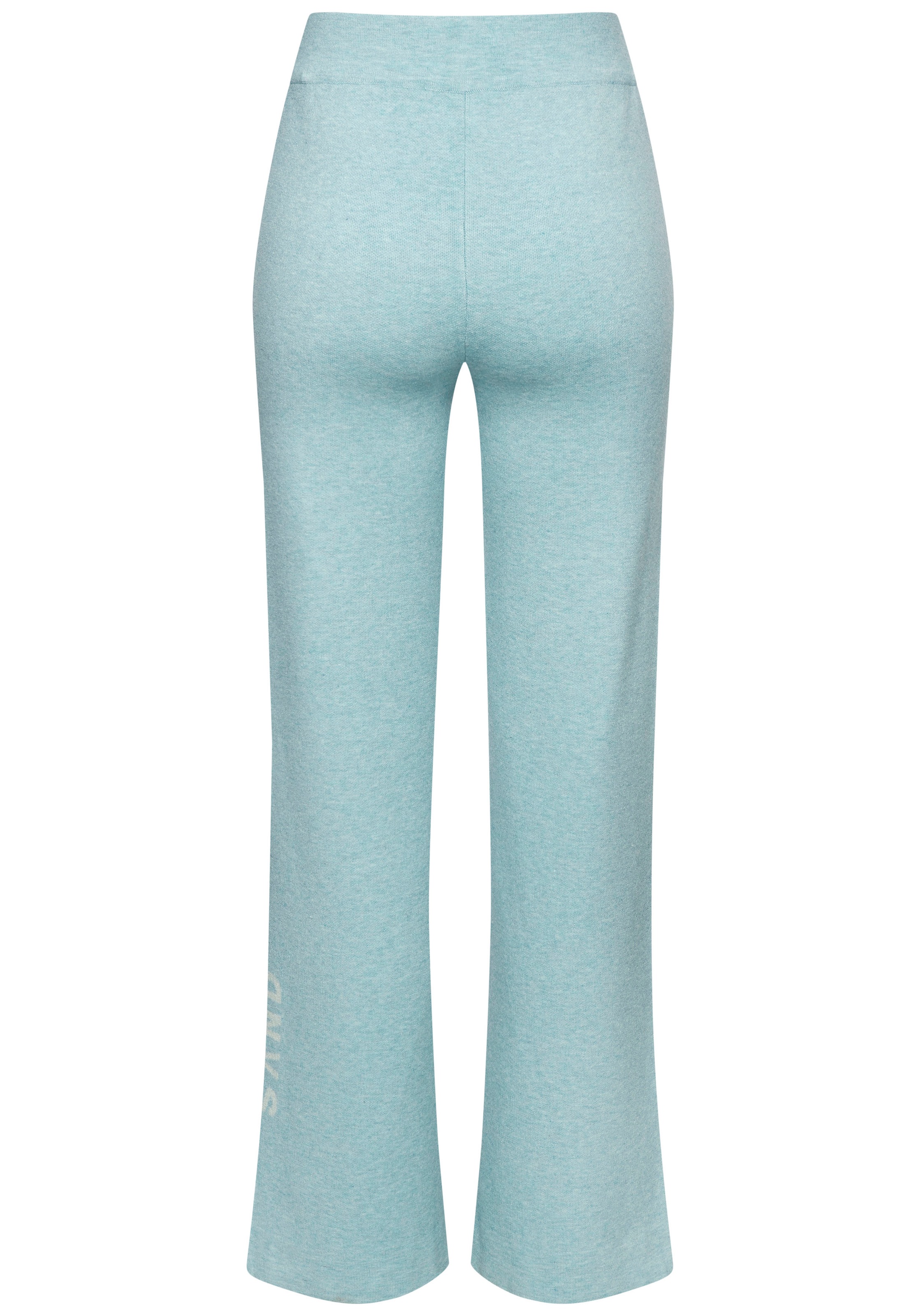 Elbsand Strickhose, mit weitem Bein und eingestricktem Logo, Loungewear