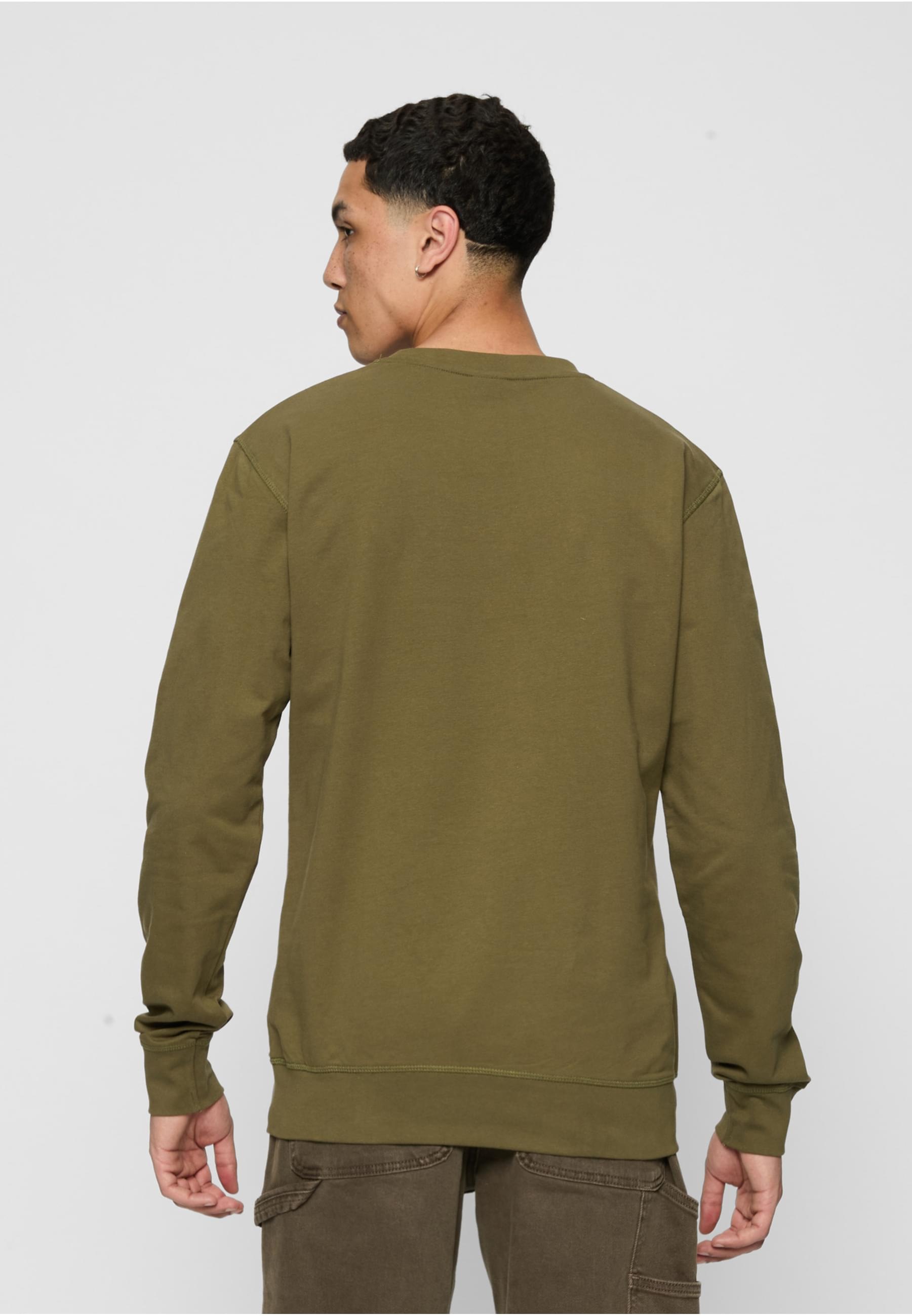 MisterTee Rundhalspullover »MisterTee Herren Depresso Crewneck«, (1 tlg.)
