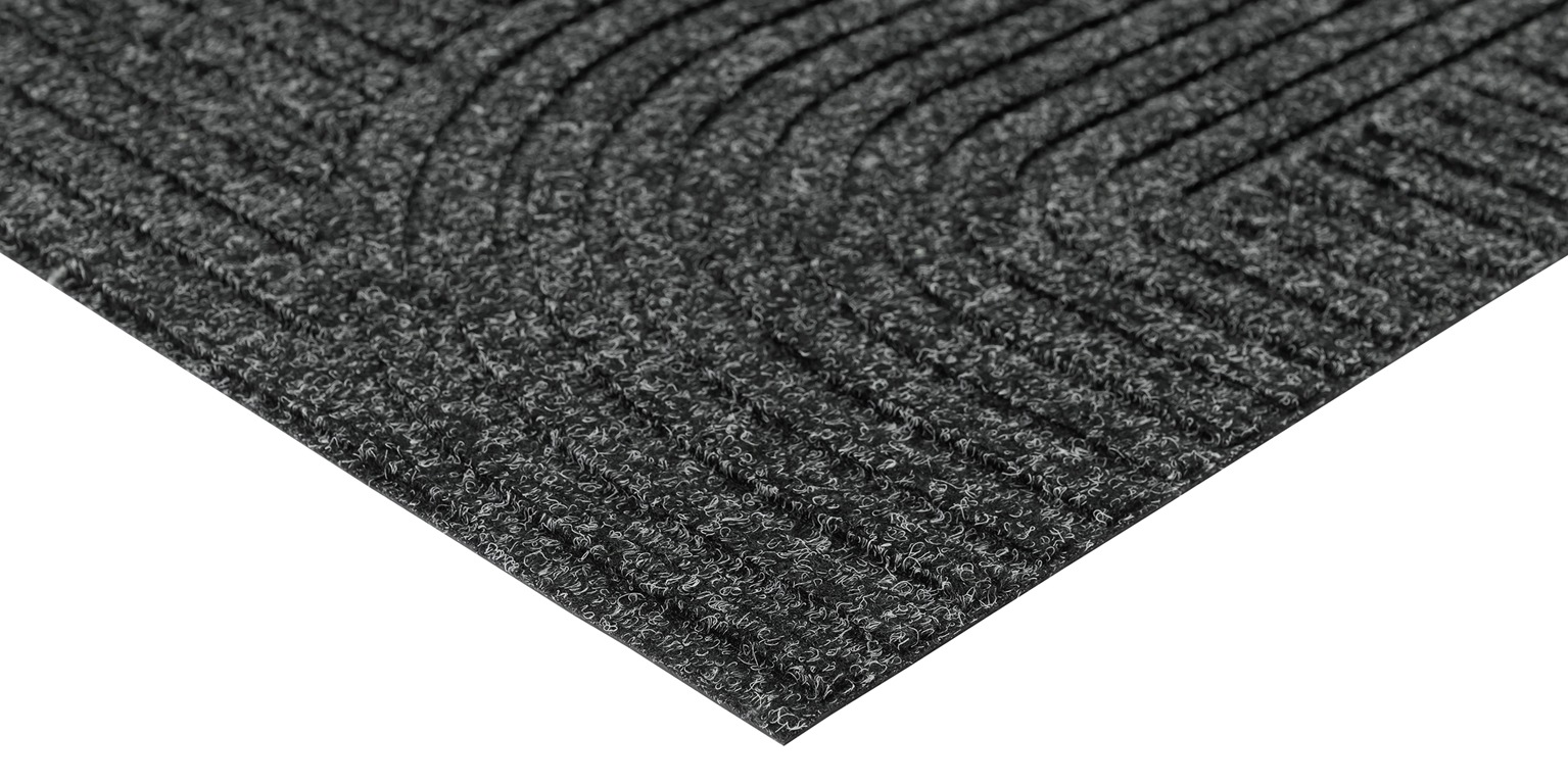 Kleen-Tex Wash+Dry Loop Doormat Dark Grey 90x60cm 3