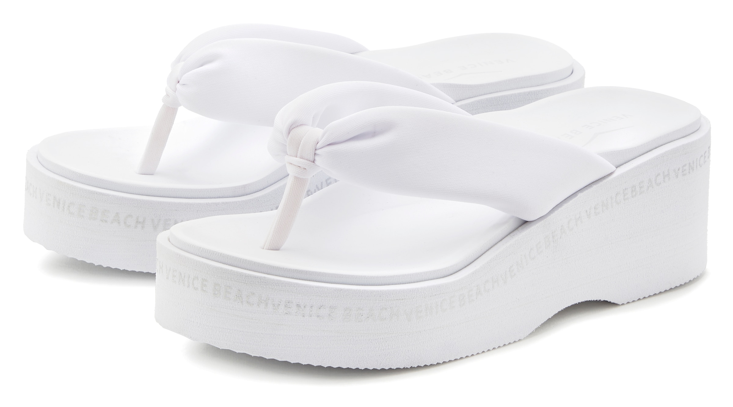 Venice Beach Badezehentrenner »Slipper,«  Sandale, Pantolette, Badeschuh ultraleicht VEGAN