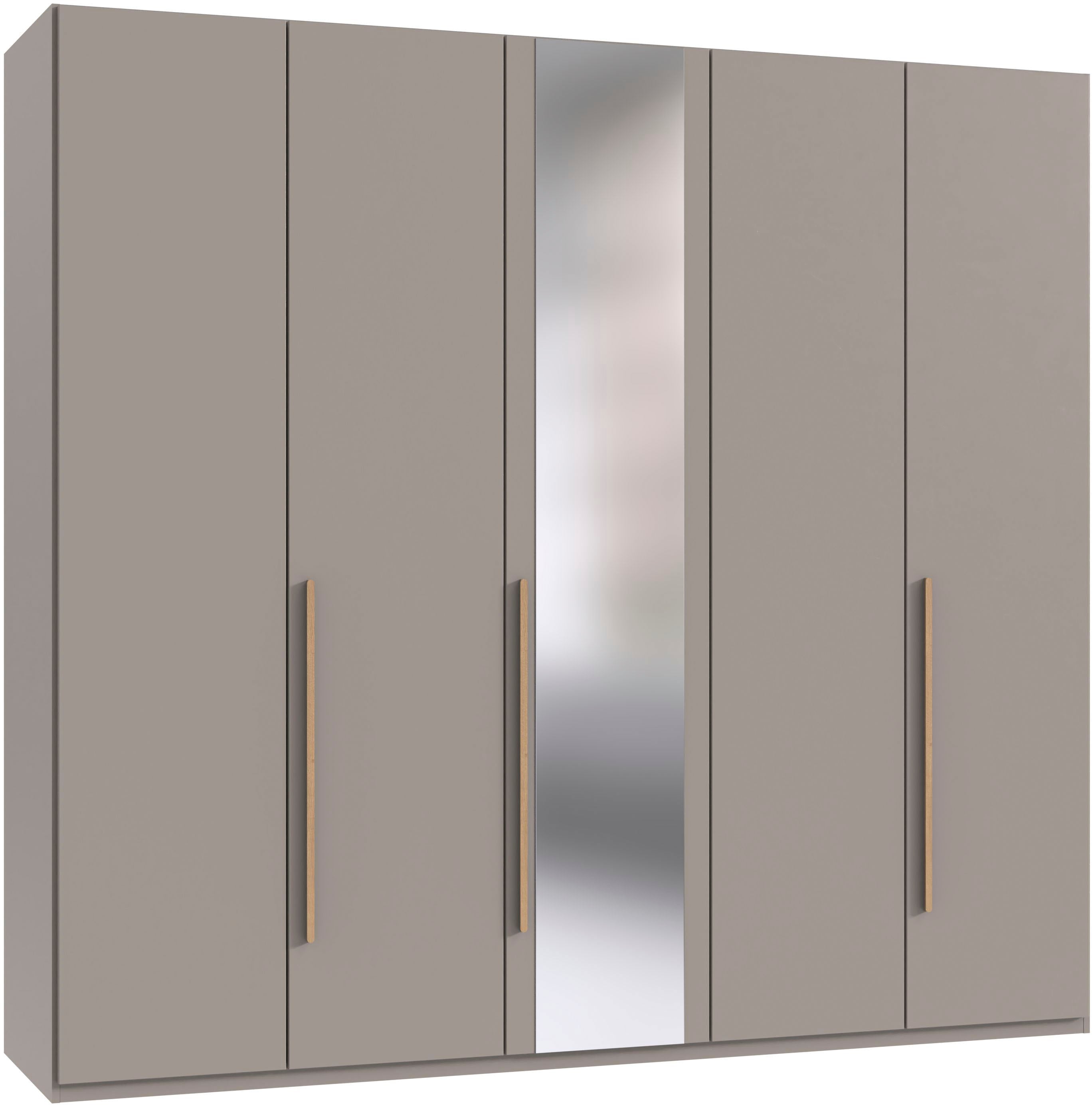 Wimex Drehtürenschrank "London in den Breiten 180cm, 225cm und 270cm erhältlich, inkl. Spiegel" Kleiderschrank wahlweise mit Basic- o. Premium-Ausstattung erhältlich