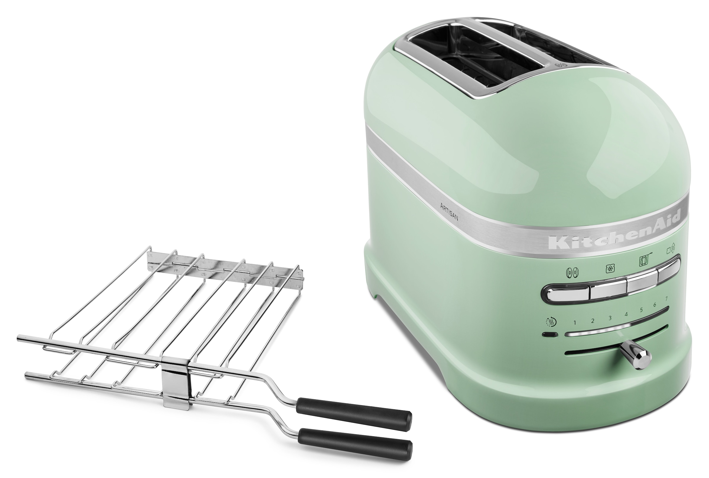KitchenAid Toaster "5KMT2204EPT Pistazie" 2 kurze Schlitze für 2 Scheiben 1 günstig online kaufen