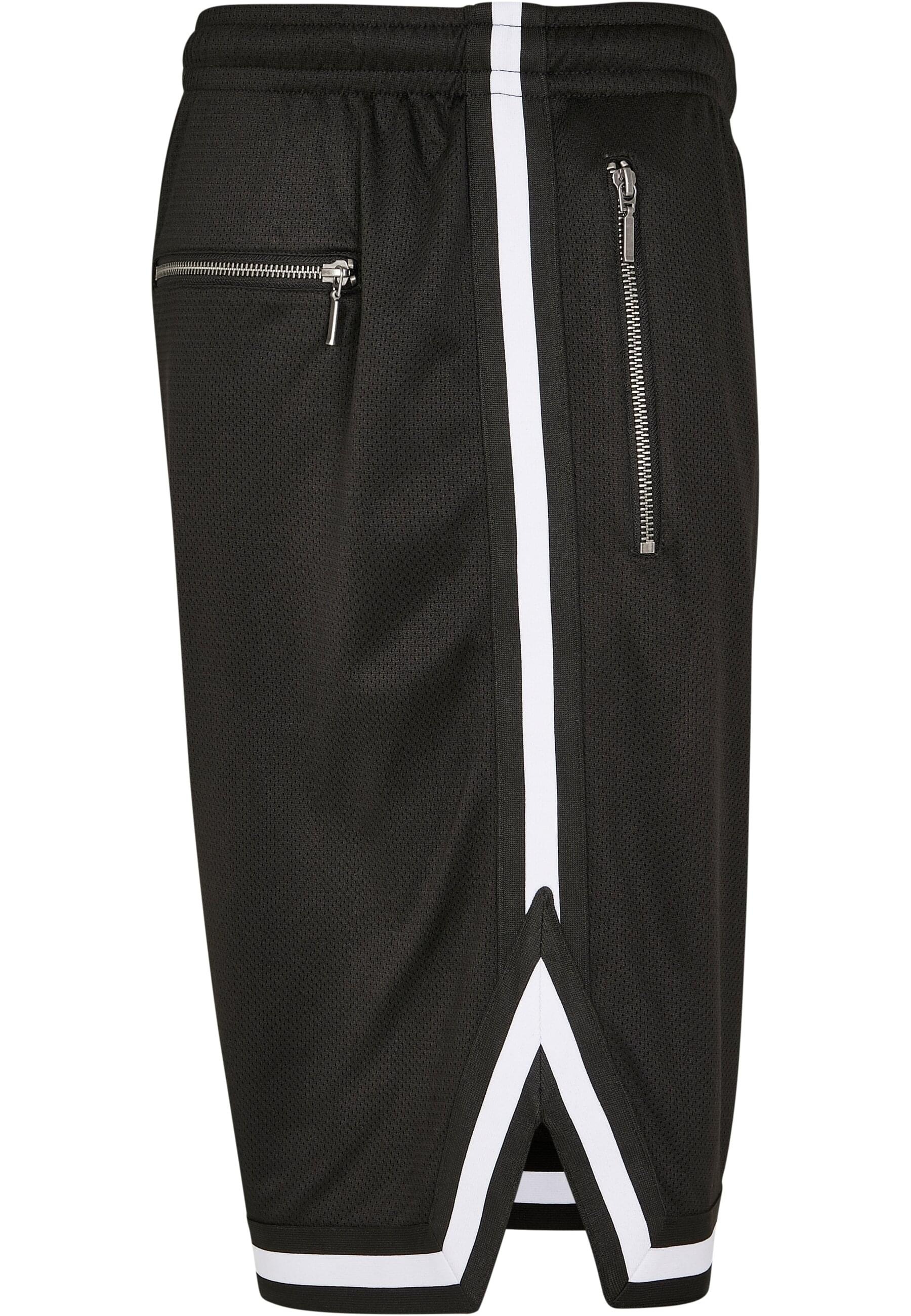 URBAN CLASSICS Shorts »Urban Classics Herren Premium Stripes Mesh Shorts«, (1 tlg.)