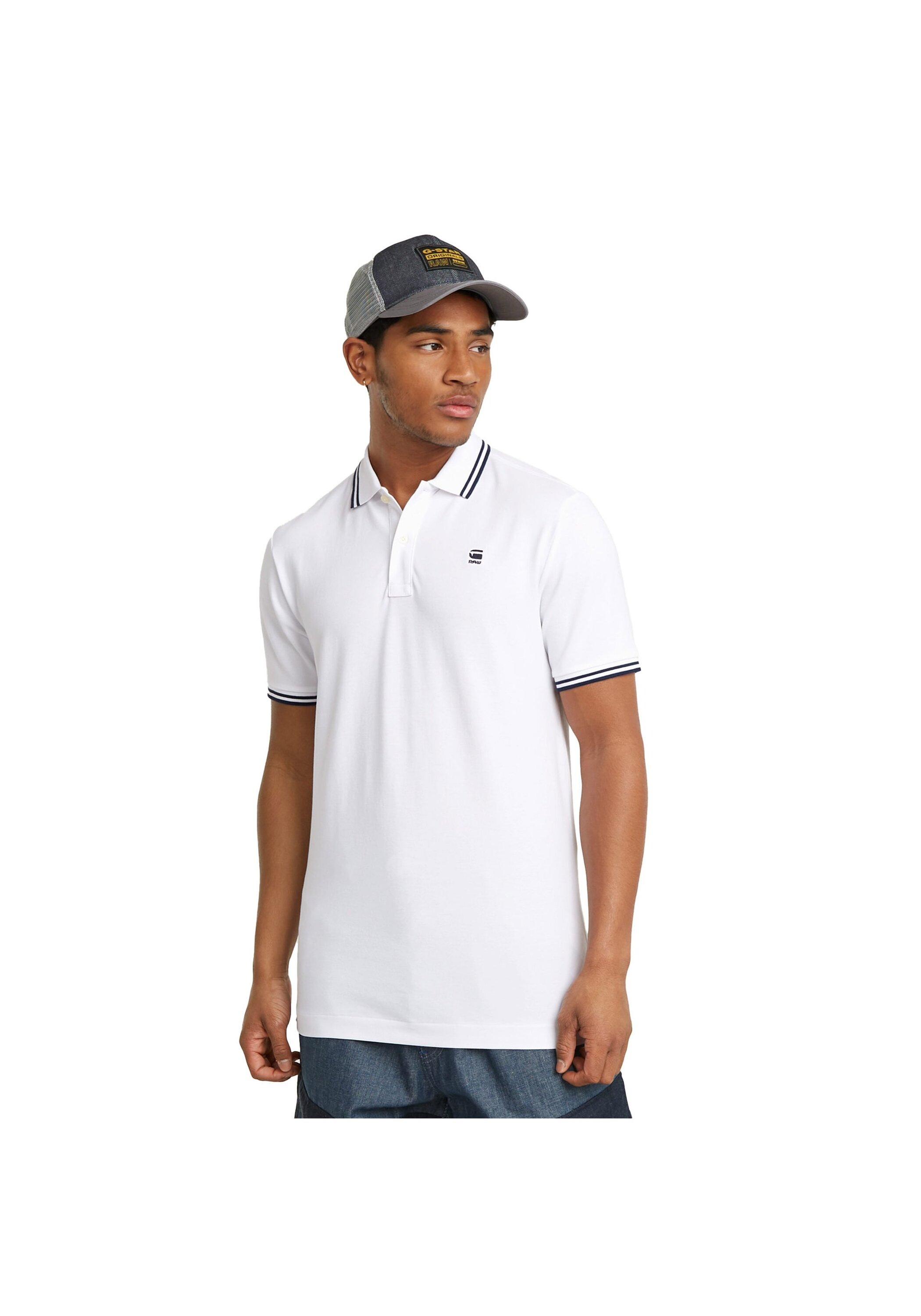 G-STAR Poloshirt "Poloshirt Dunda Slim Stripe Polo" günstig online kaufen