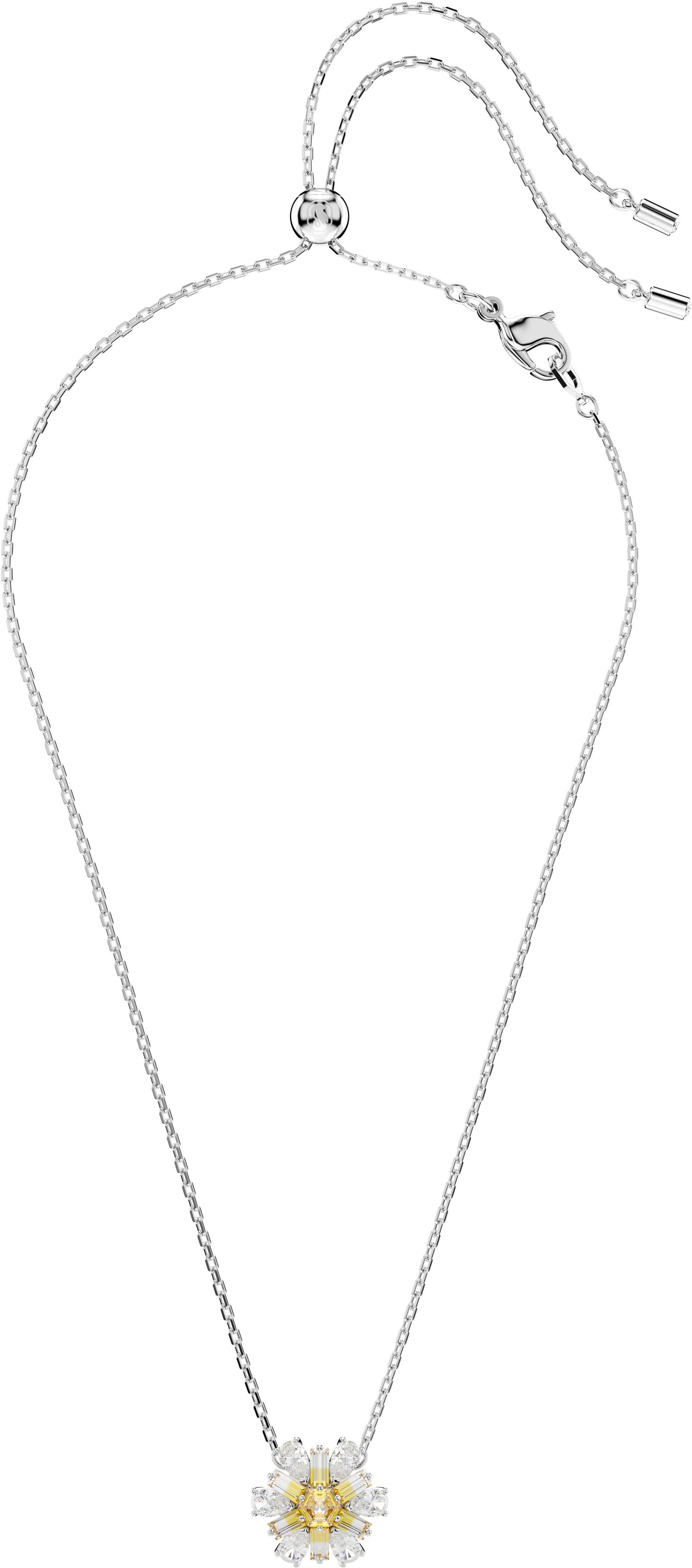Swarovski Kette mit Anhänger »Idyllia E Florere Blume, 5679939«, mit Swarovski® Kristall