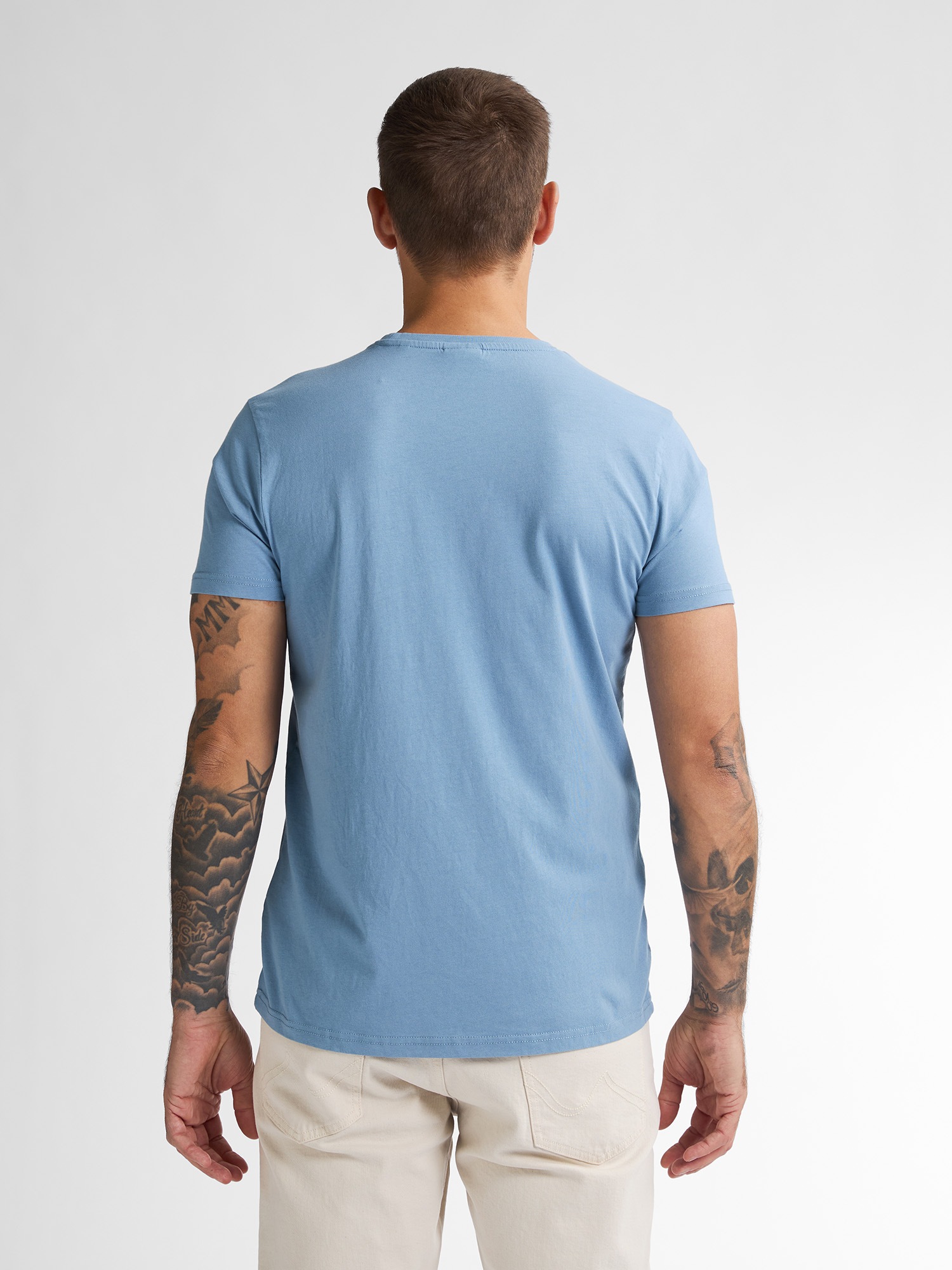 Petrol Industries Rundhalsshirt, mit Logo Stickerei