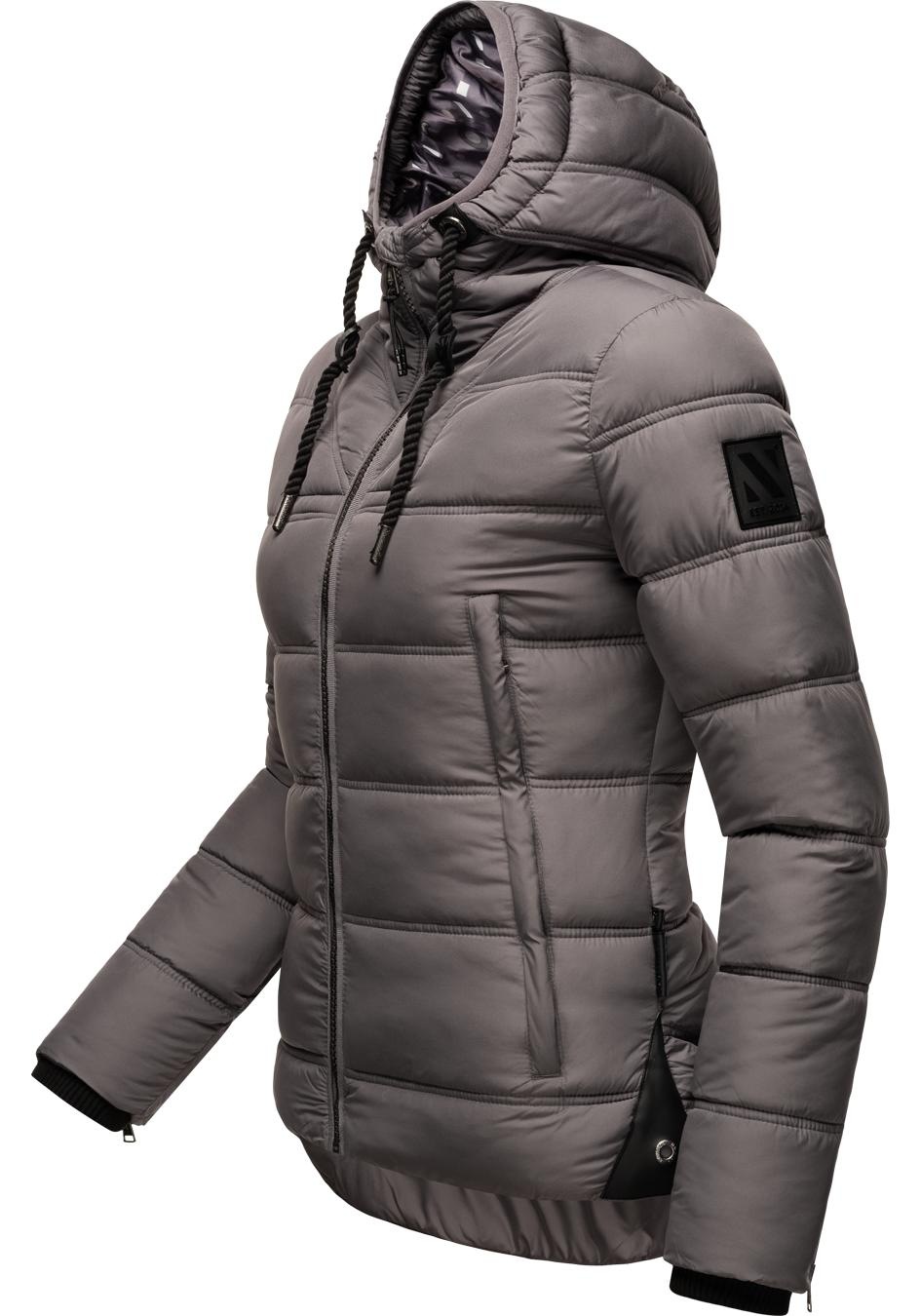 Navahoo Steppjacke »Renesmee«, mit Kapuze, warm gesteppte Winterjacke mit Kapuze
