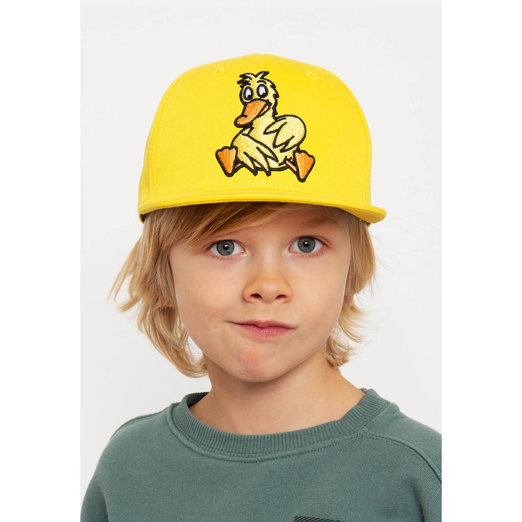 LOGOSHIRT Baseball Cap »Maus - Ente sitzt«