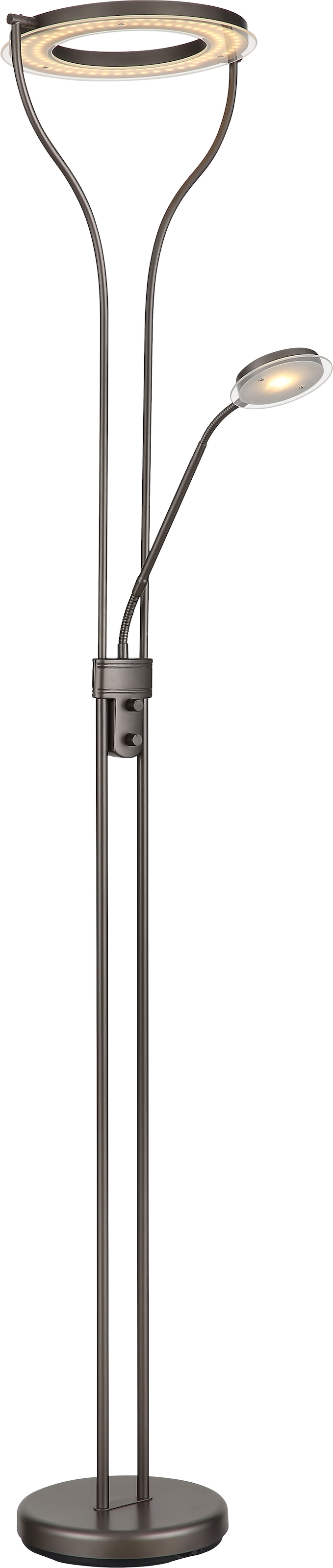 GLOBO LIGHTING Deckenfluter »EBRO« LED-Modul 1 Stk. LED Deckenfluter, dimmbar, 3000K, modern & hell