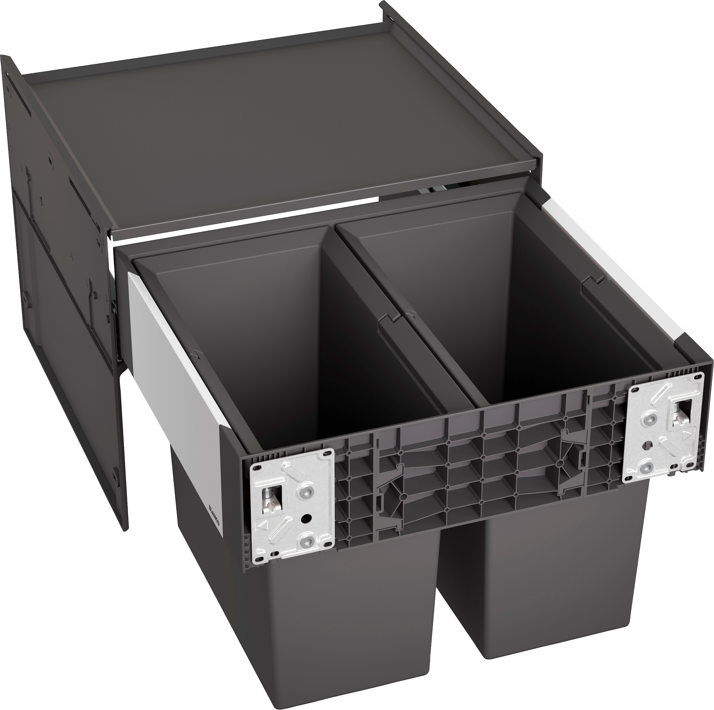 Blanco Mülltrennsystem "Select II 50/2" 2 Behälter Kunststoff, Stahlblech, günstig online kaufen