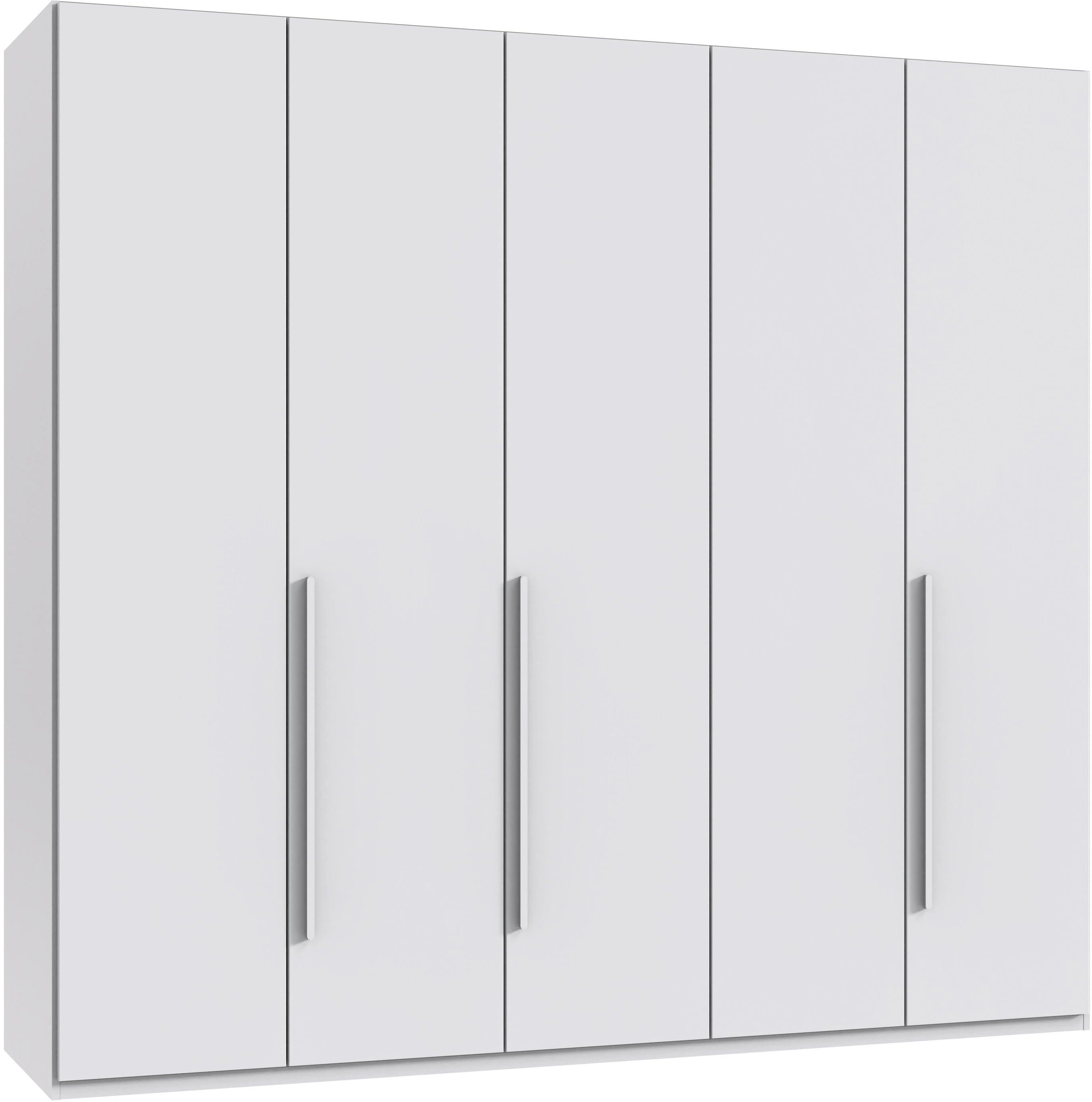 Wimex Drehtürenschrank "Kleiderschrank London, in den Breiten 180cm, 225cm oder 270cm" mit verschiedenen Griffen in goldfarben, silberfarben oder schwarz, wahlweise mit Basic- oder Premium-Ausstattung erhältlich