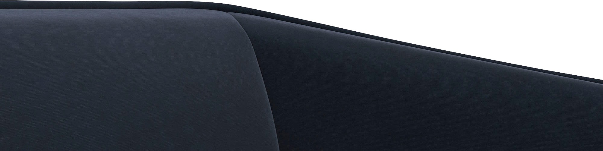 FLEXLUX 3-Sitzer »Belle«, Sitzaufbau hochwertiger Kaltschaum und Stahl-Wellenunterfederung