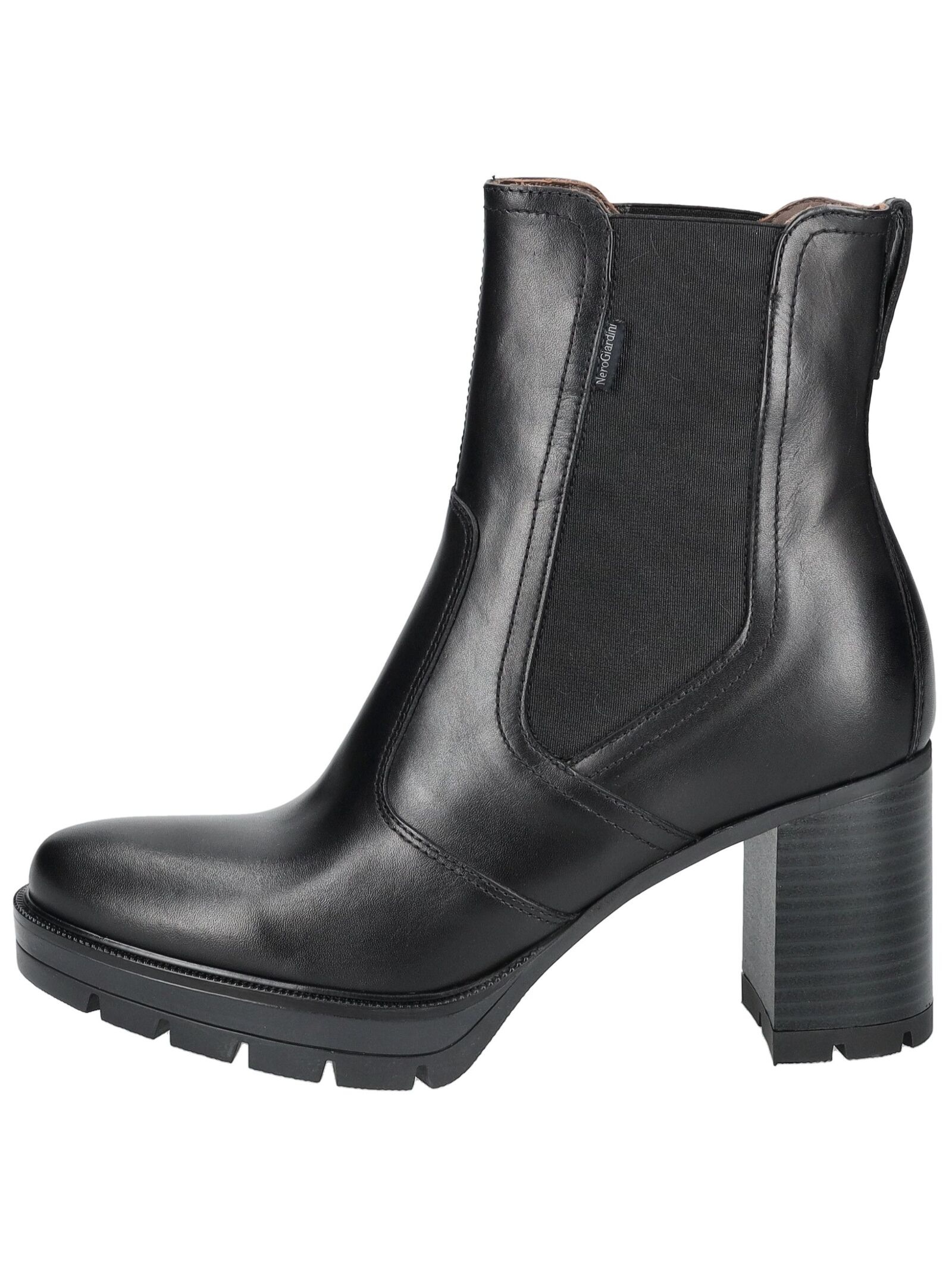 Nero Giardini High-Heel-Stiefelette »Nero Giardini Stiefelette Leder/Textil«