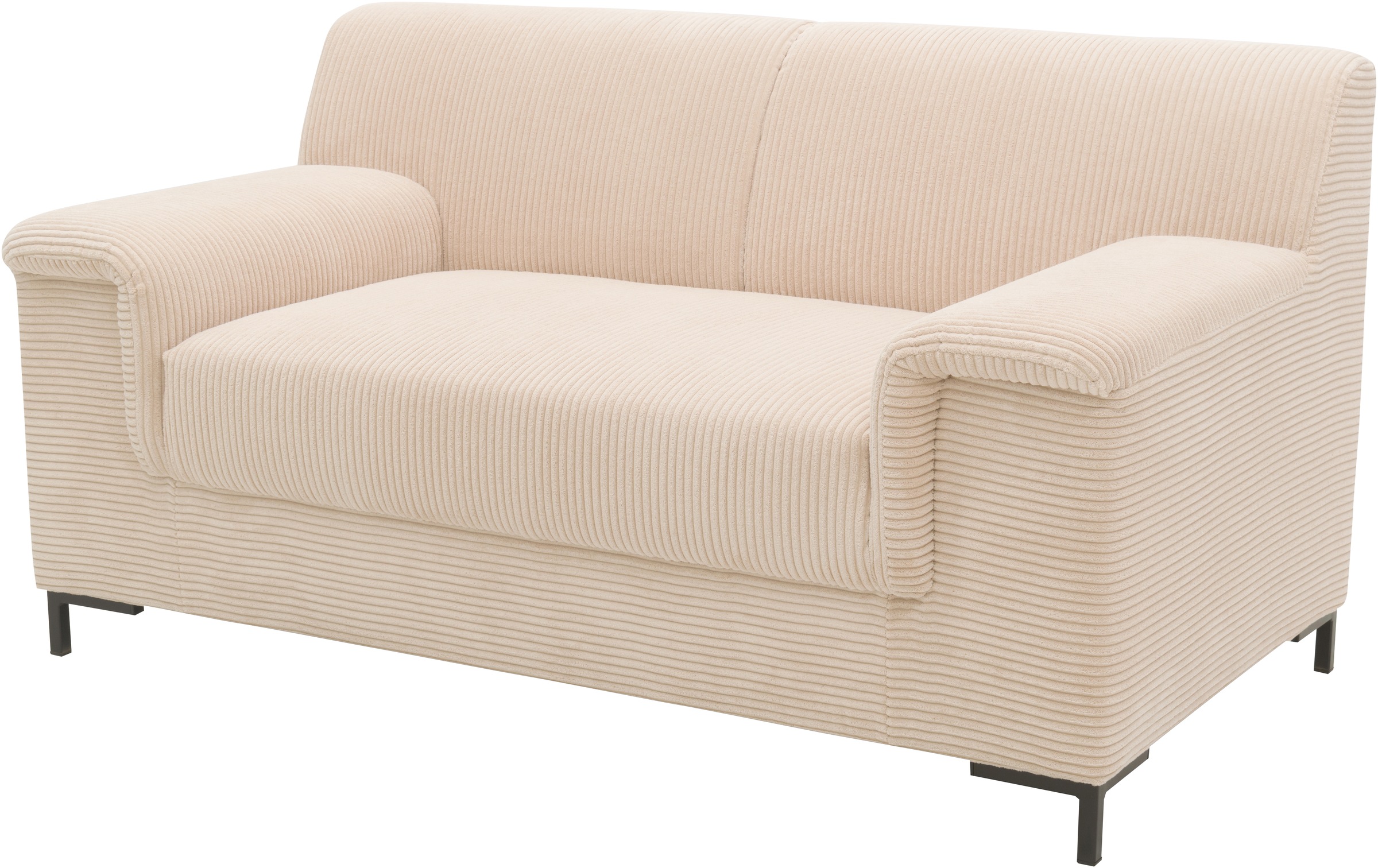 INOSIGN 1,5-Sitzer »Jamie 2 B/T/H: 144/81/76 cm, auch in Cord«, zeitlos, modern, mit komfortablem Federkern