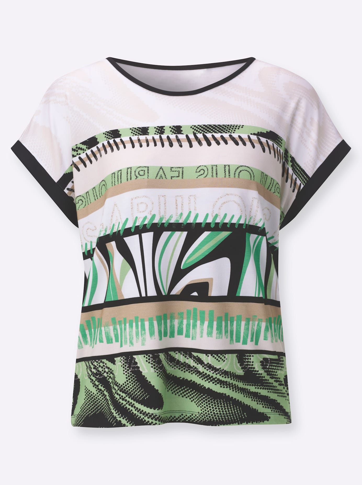 Thumbnail - creation L Rundhalsshirt "Druck-Shirt" 1 tlg.