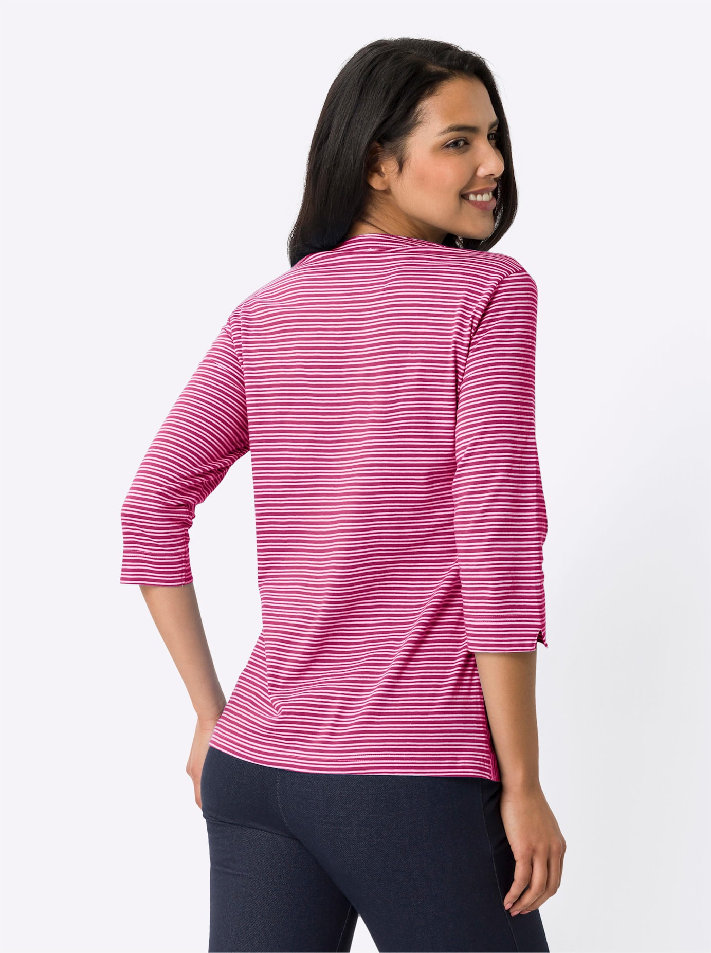 3/4-Arm-Shirt »Freizeitshirt«, (1 tlg.)