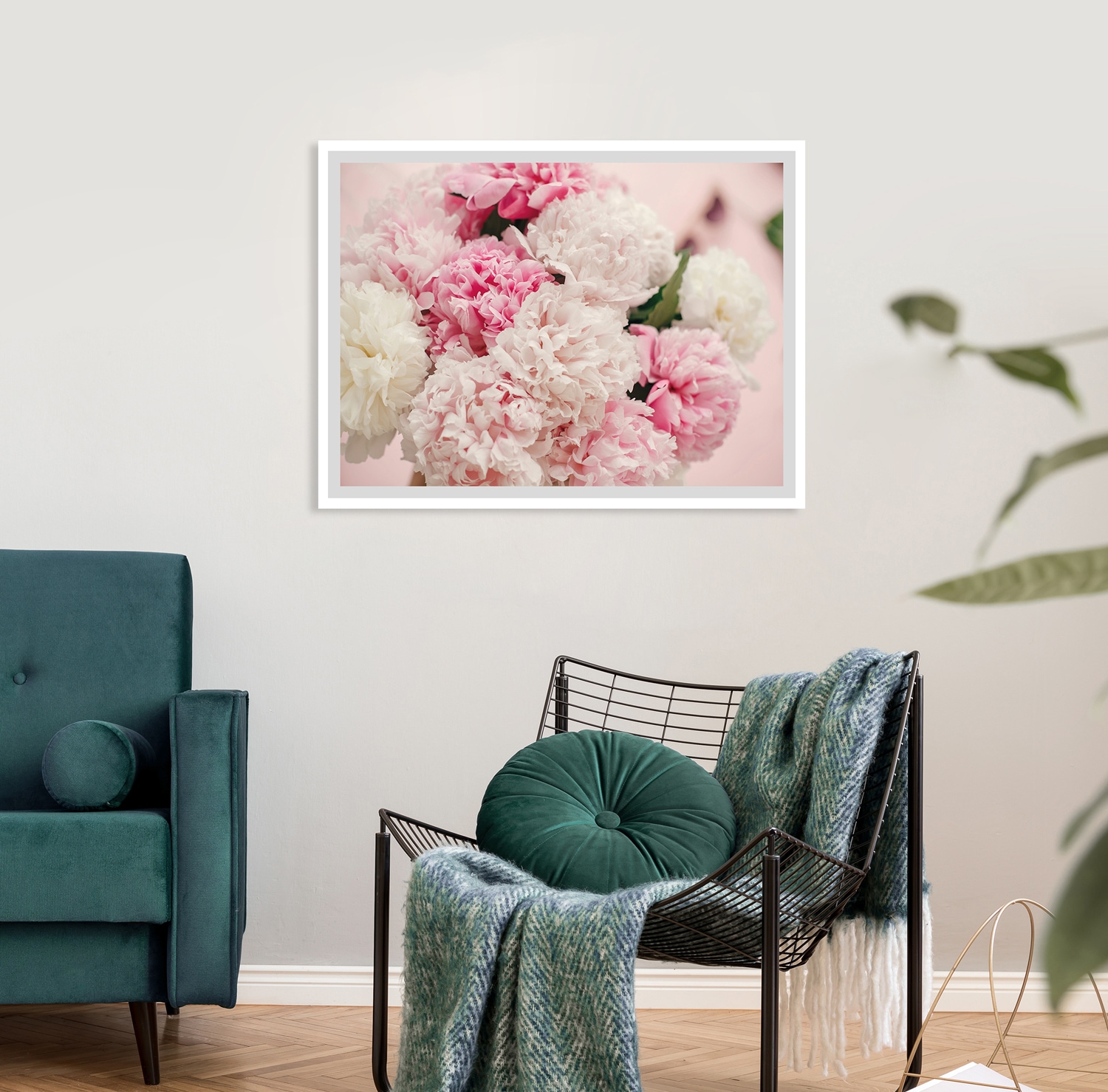 queence Bild "Martin", Blumen, gerahmt, Rosen günstig online kaufen