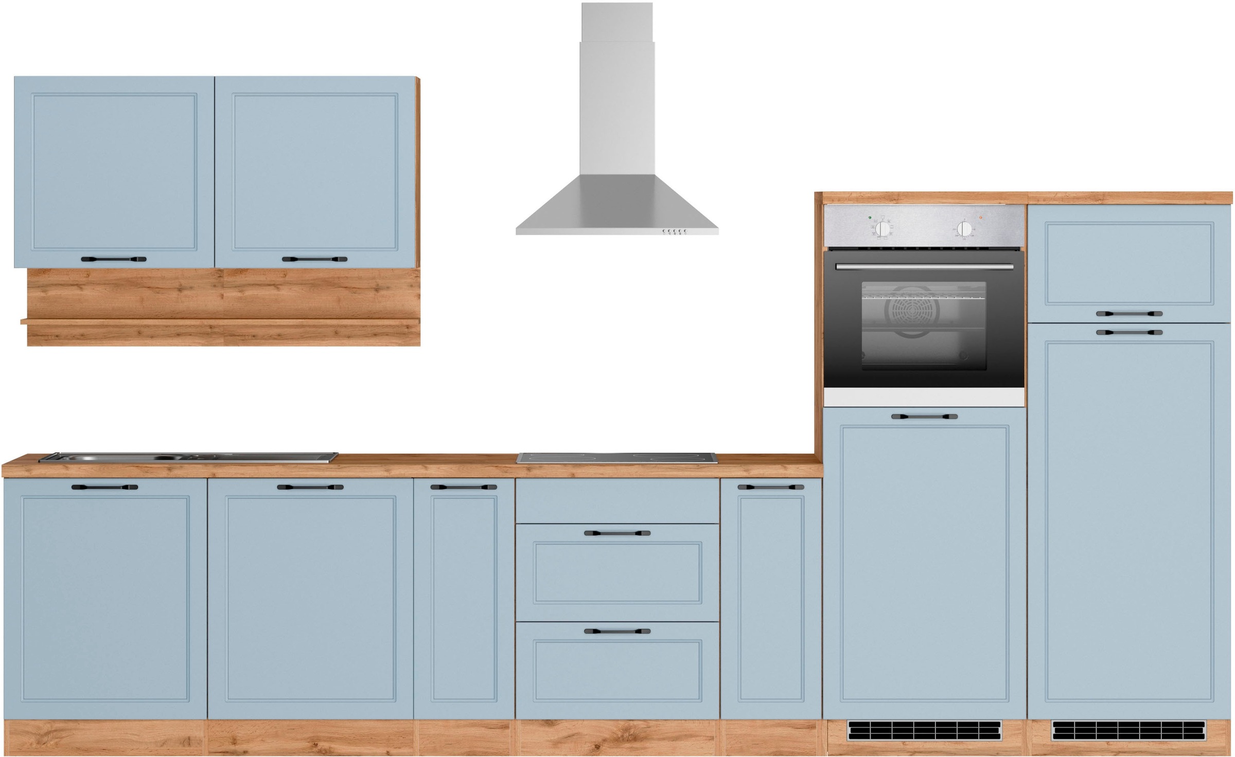 Thumbnail - KOCHSTATION Küchenzeile "KS-Lana" 360 cm breit, wahlweise mit oder ohne E-Geräte