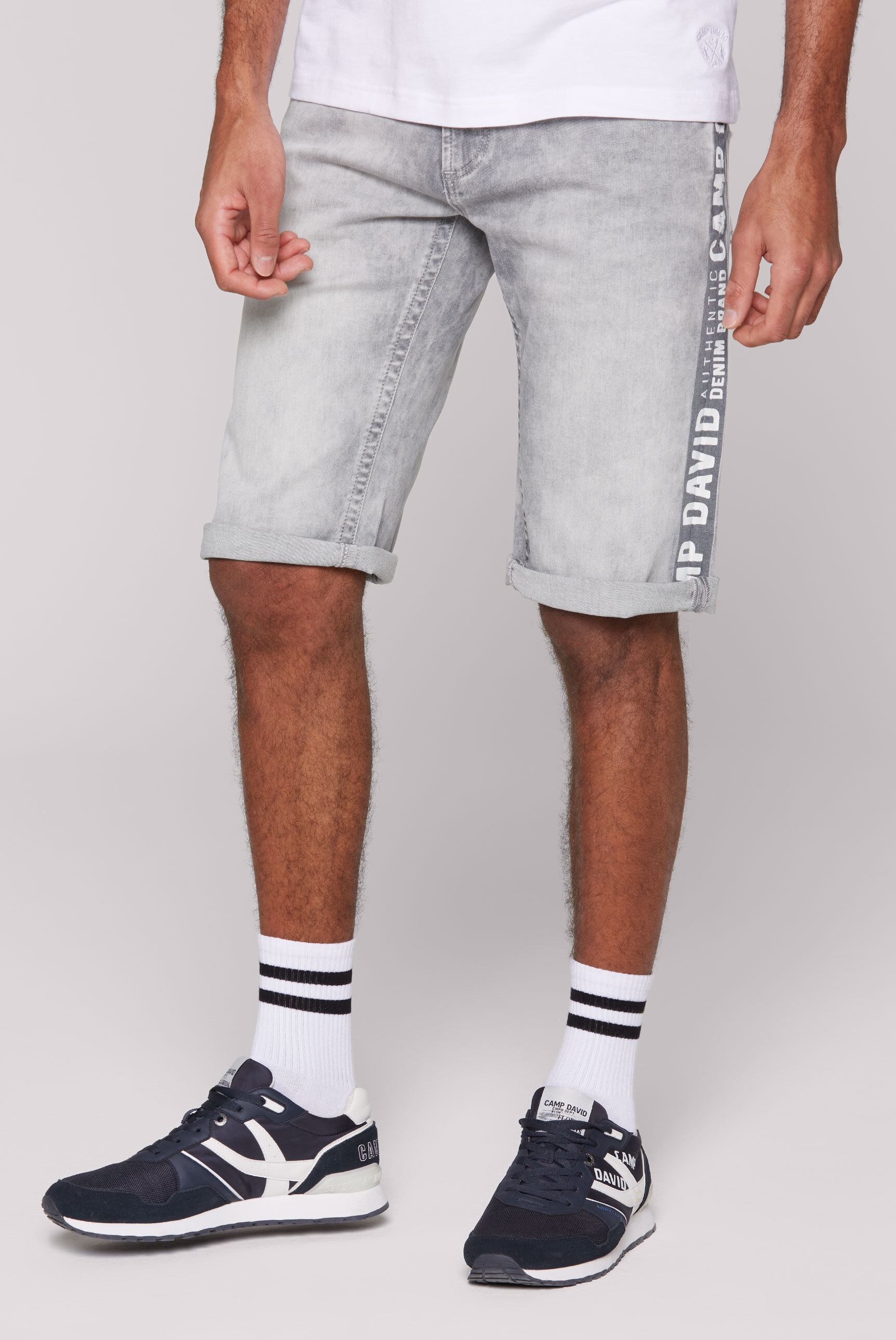 CAMP DAVID Jeansshorts, mit Turn-Up Saum günstig online kaufen