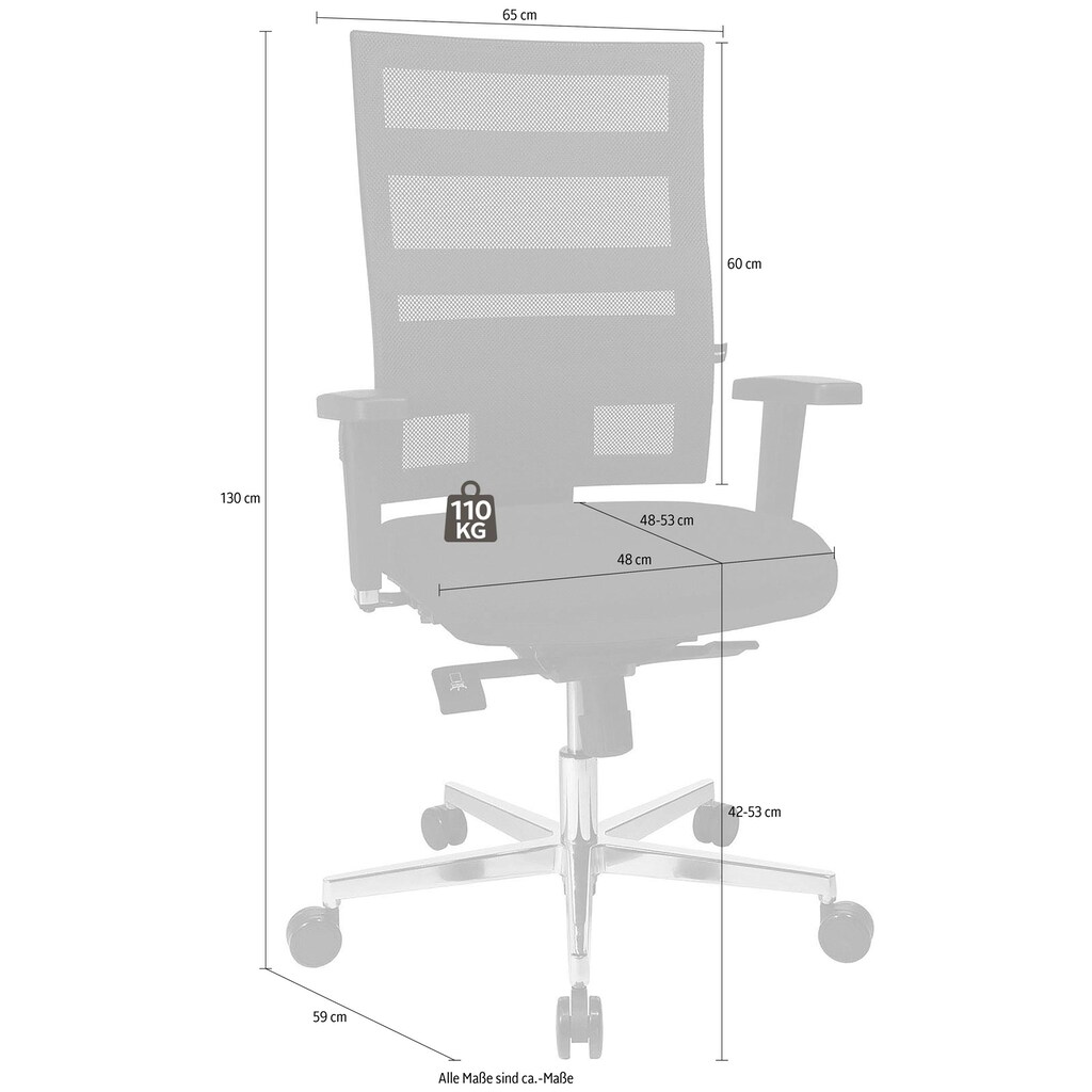 TOPSTAR Bürostuhl »Sitness X-Pander Plus«