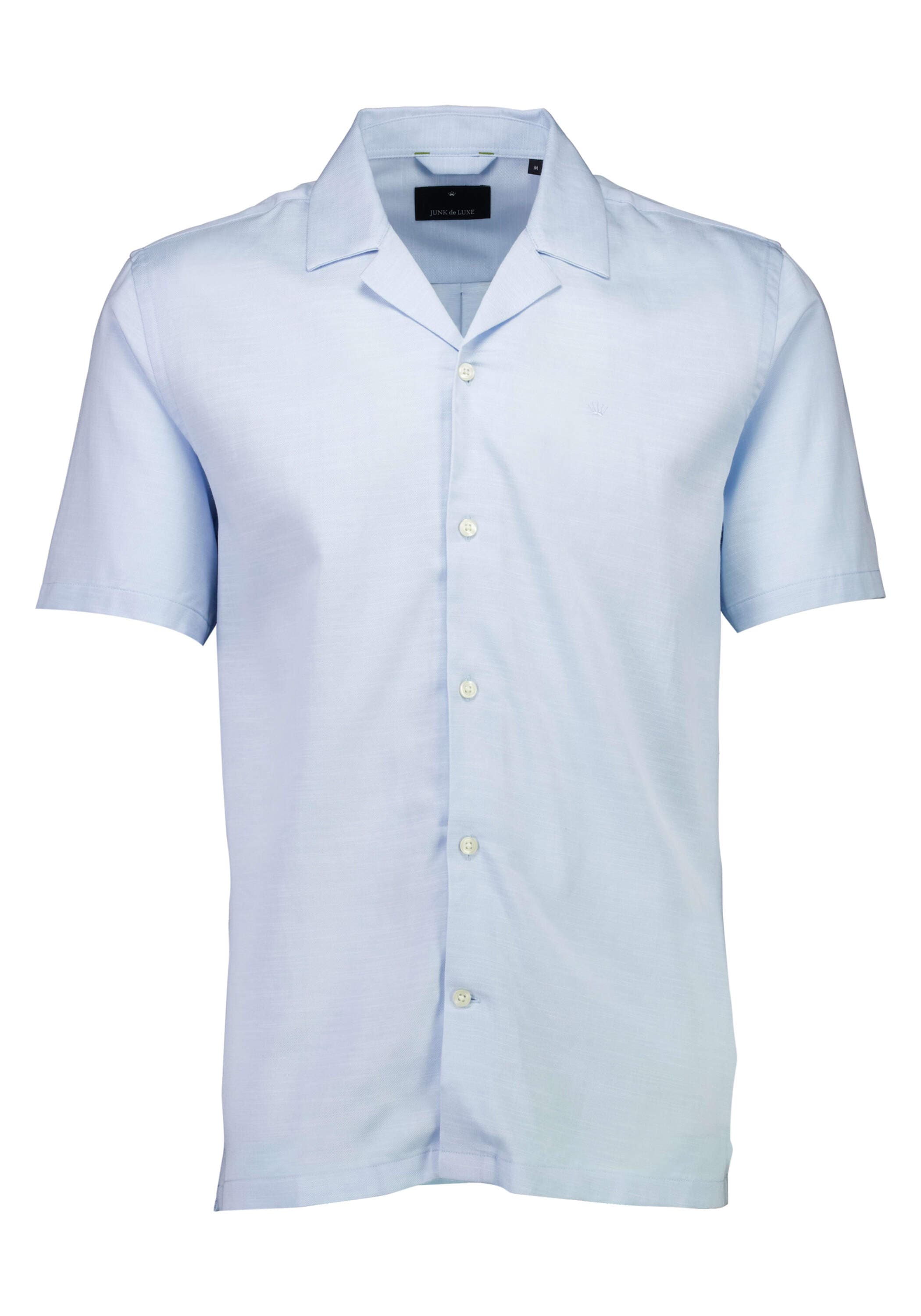 JUNK de LUXE Kurzarmhemd "Freizeithemd (Kurzarm) Relaxed Fit"
