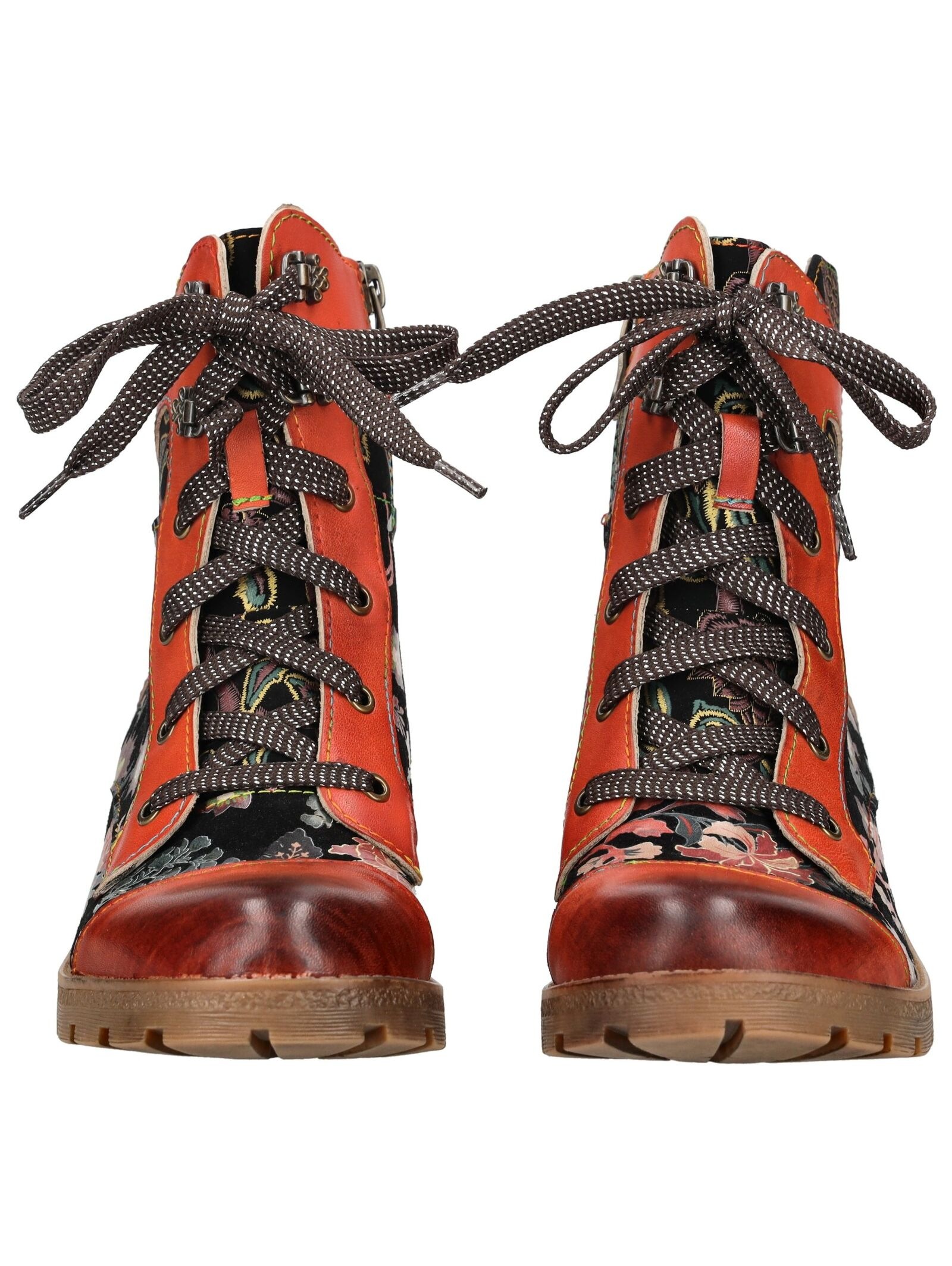 LAURA VITA Schnürstiefelette »LAURA VITA Stiefelette Leder/Textil«