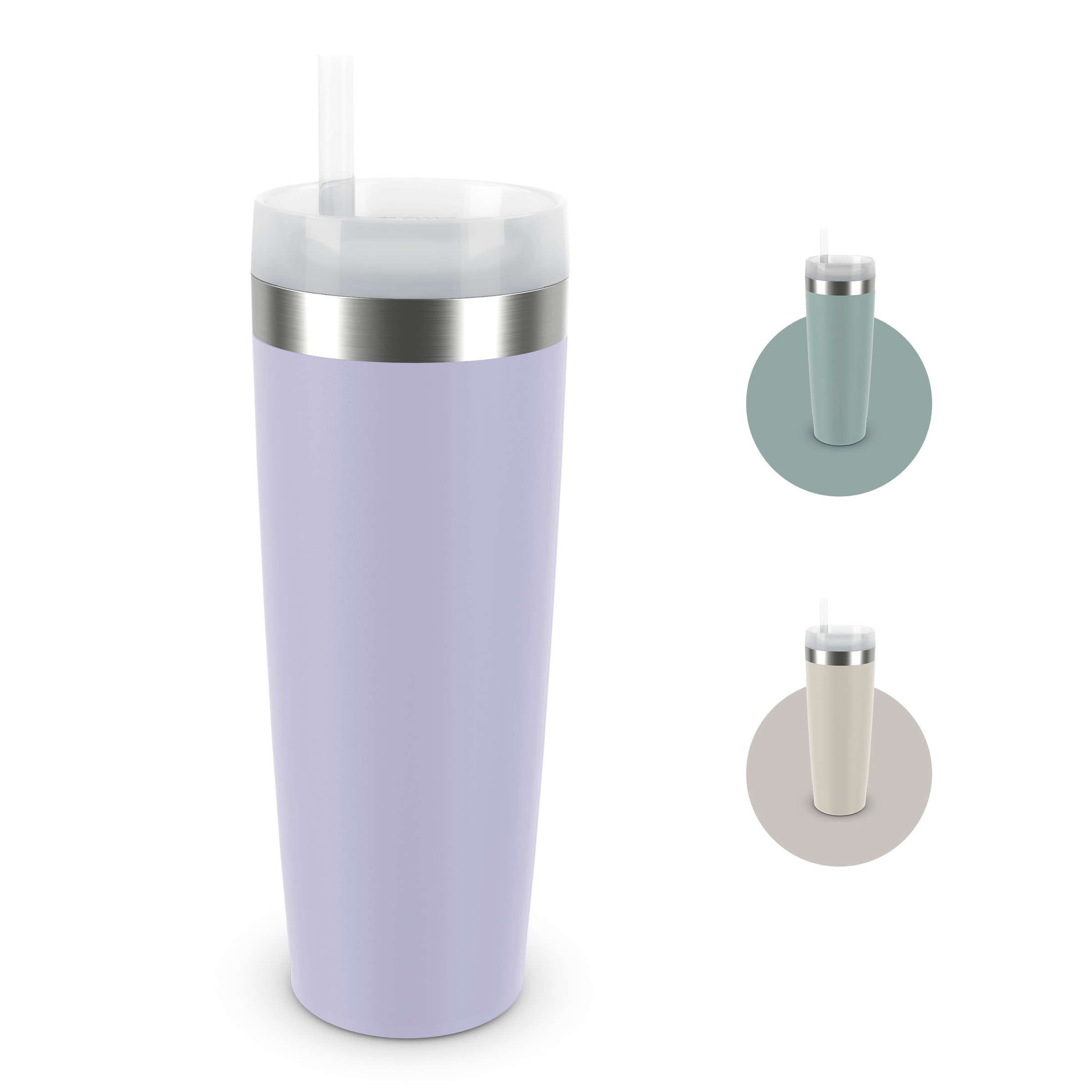 Emsa Isolierflasche "Travel Mug Cool³" 3 Deckelpositionen, für gängige Auto günstig online kaufen