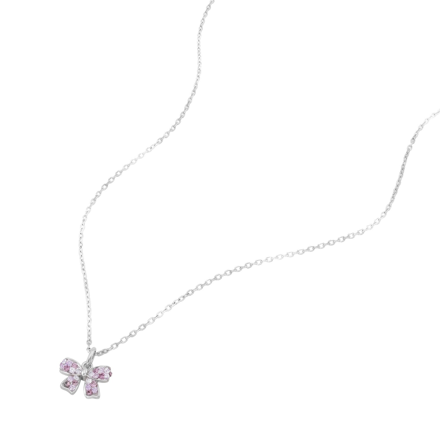 Prinzessin Lillifee Kette mit Anhänger »Schleife« mit Zirkonia (synth.)