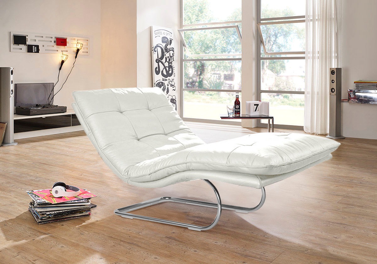 W.SCHILLIG Relaxliege "daily dreams", in Waffelkissen-Optik, wahlweise mit günstig online kaufen
